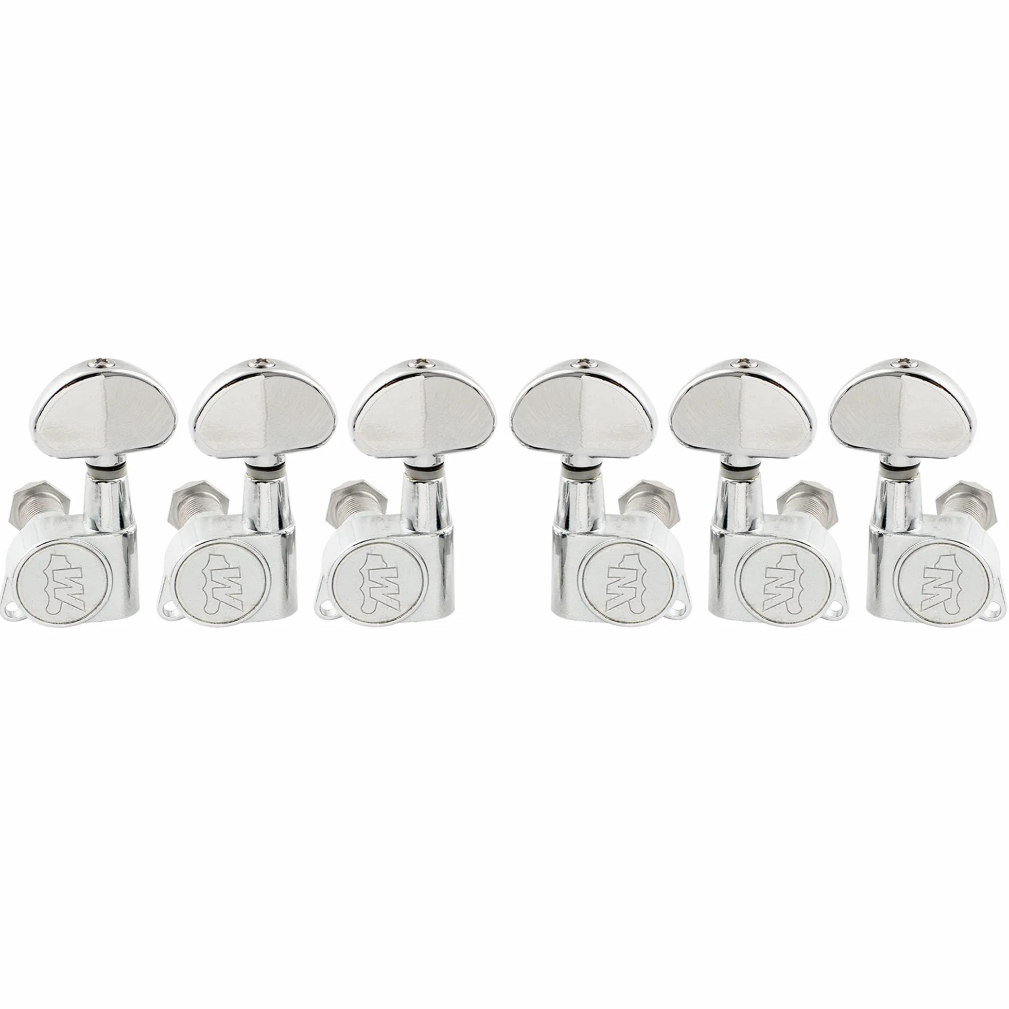 Wilkinson WJN03 3L+3R E-Z-LOK Klucze Gitaryowe Tunery Kołki do Strojenia do Gitary Akustycznej Elektrycznej Epiphone Les Paul SG, Chrom
