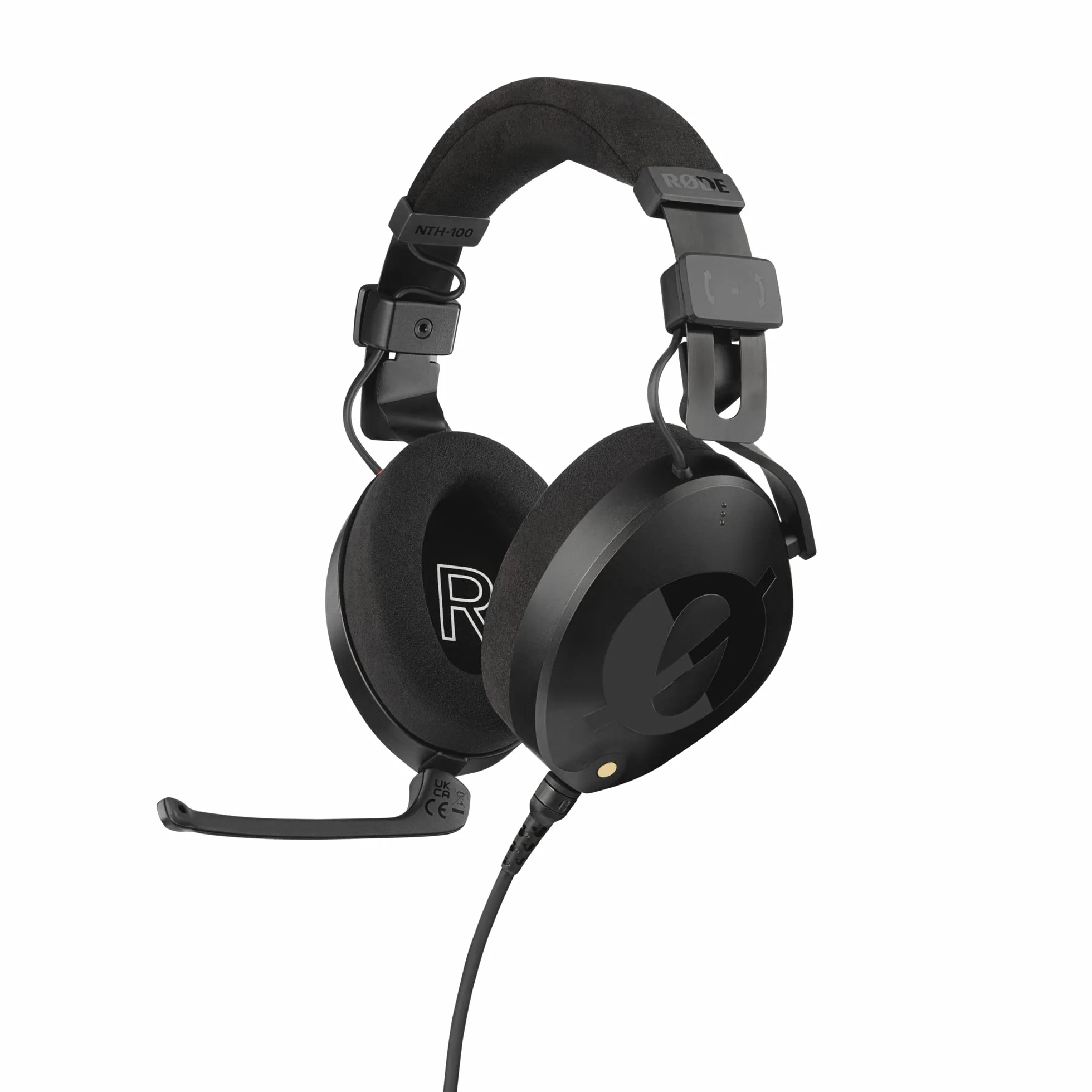 RØDE NTH-100M Profesjonalny zestaw słuchawkowy dla mediów, transmisji, podcasting, tworzenia treści, streamingu, pracy z domu (czarny)