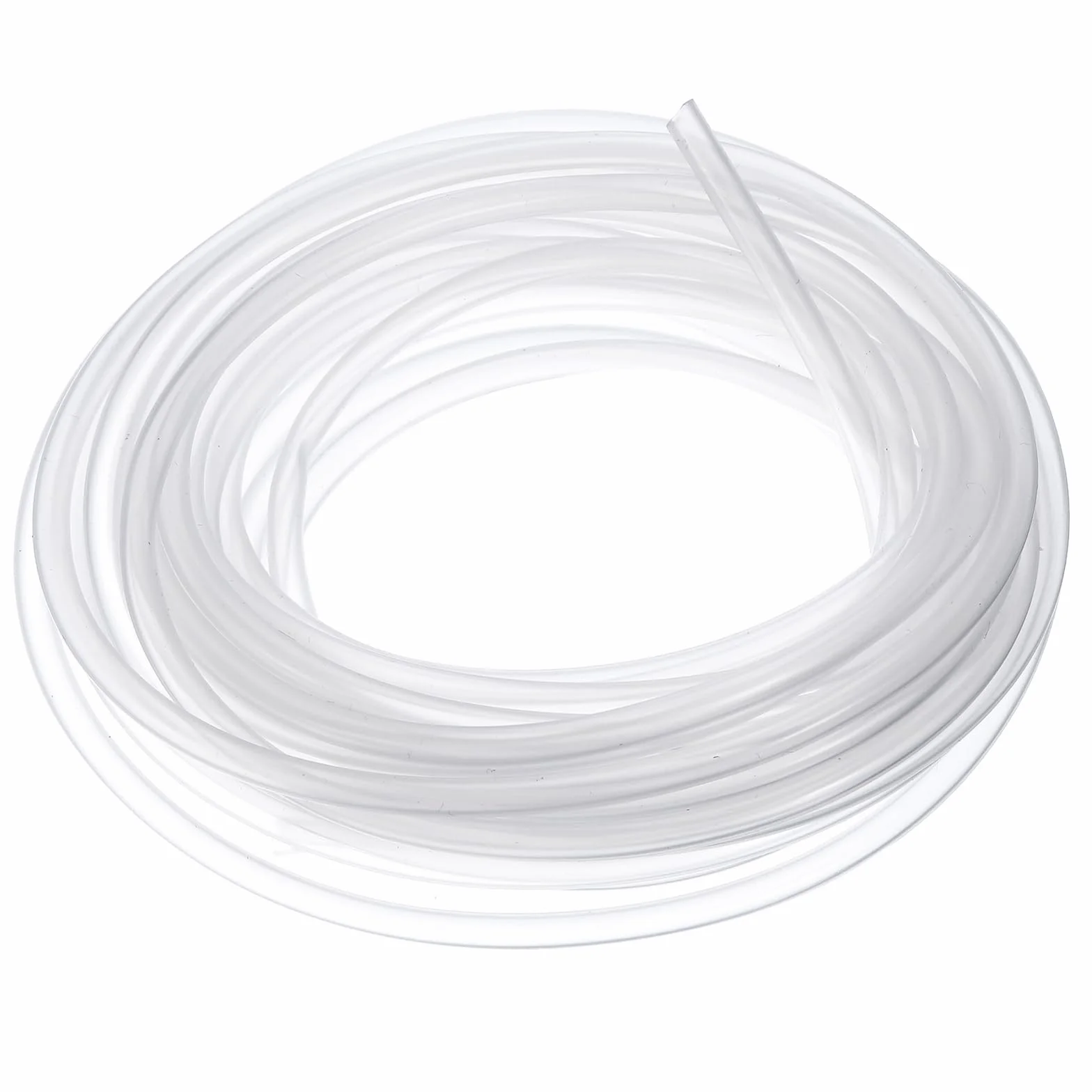 QUARKZMAN Wąż silikonowy 1,6 mm ID x 3,2 mm OD (5 metrów) – gumowy wąż do piwa, elastyczny, nadaje się do kontaktu z żywnością i przezroczysty, do wody pitnej, gospodarstwa domowego i przemysłu