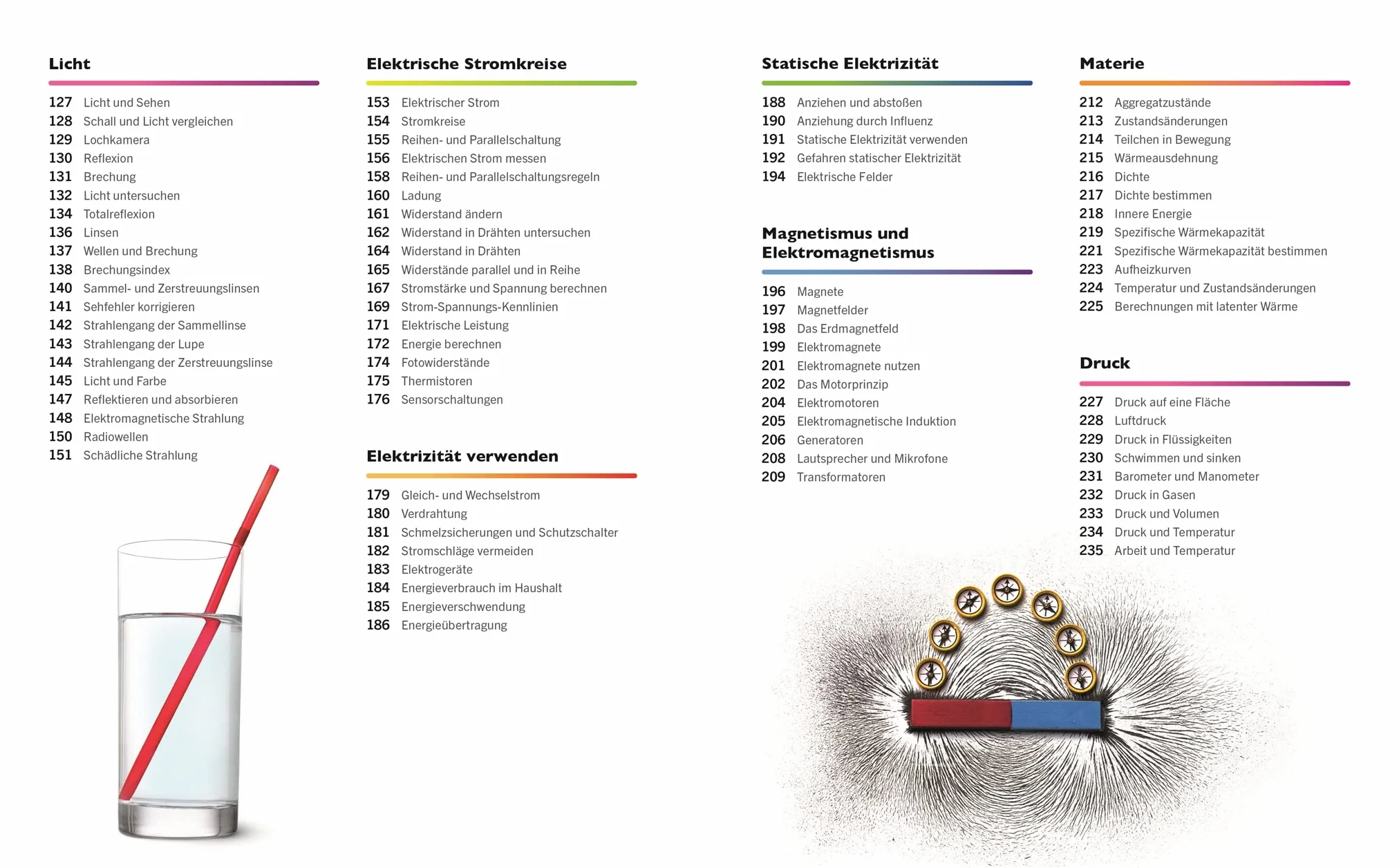 Visuelles Wissen. Physik: Der anschauliche Einstieg in alle Themenbereiche. Schulbegleitend für Schüler*innen ab 12 Jahren bis zum Abschluss