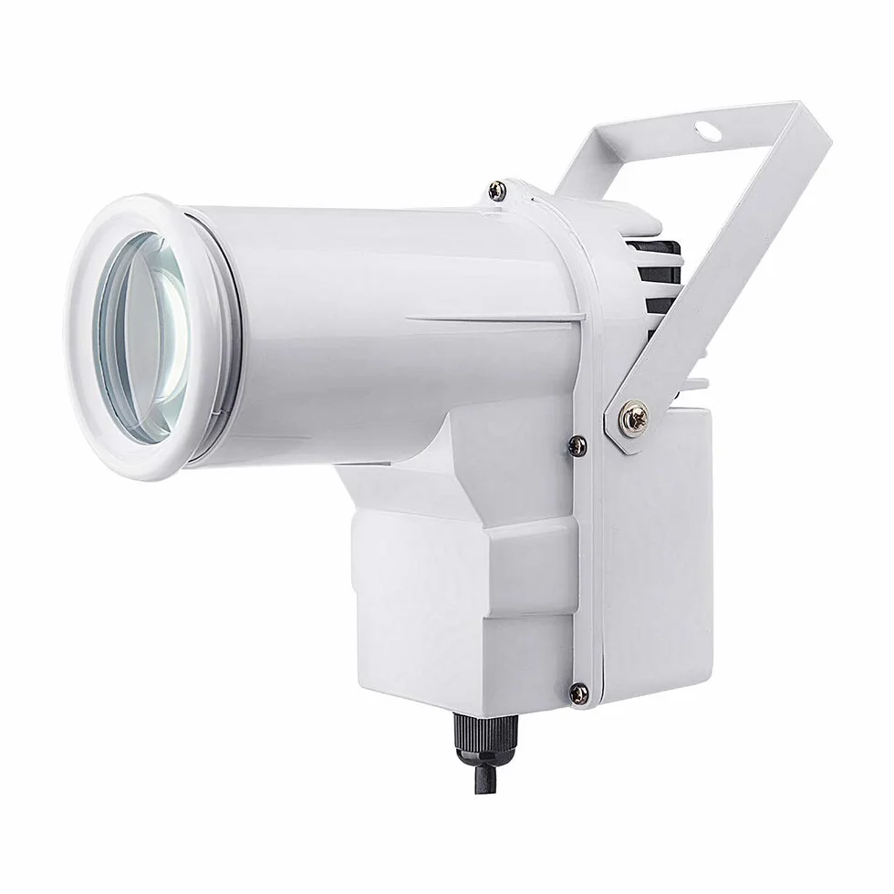Wiązka LED Pinspot Light, 4 w 1 RGBW 12W Kula Lustrzana Oświetlenie Pin Spot Wewnętrzna Lampa Projekcyjna do KTV Bar Club Party Disco