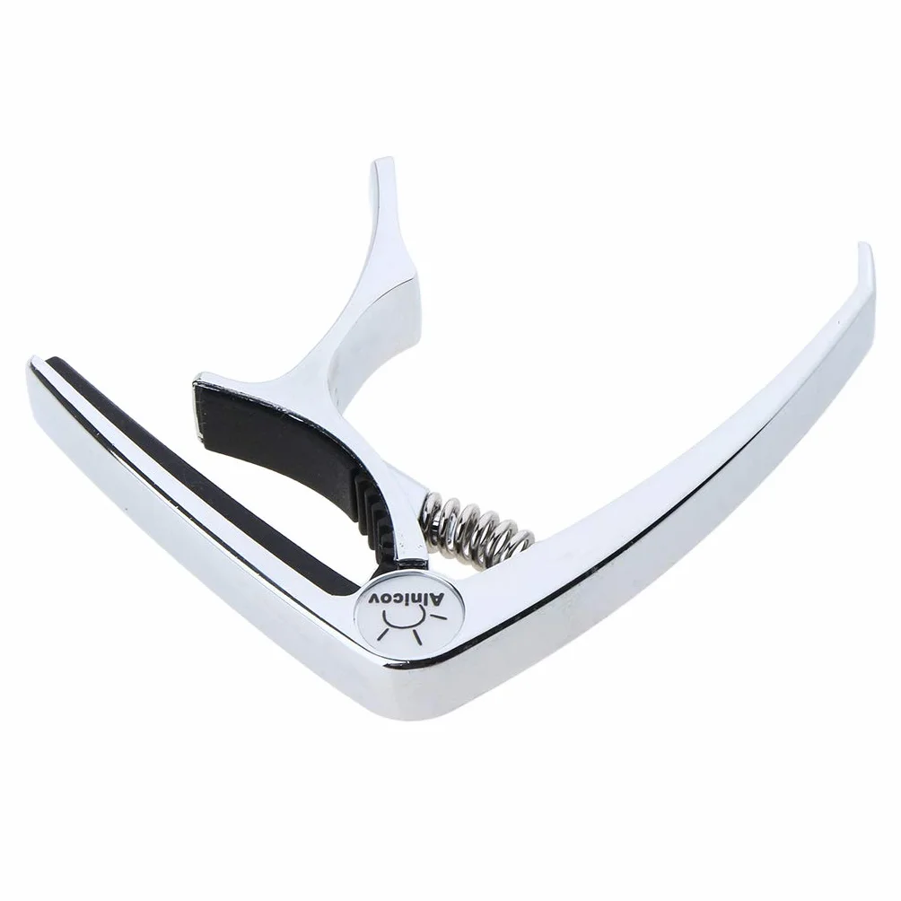 Alnicov Guitar Capo Clip, zacisk do strojenia gitary elektrycznej z narzędziem do wyciągania kołków do gitar, basów, ukulele