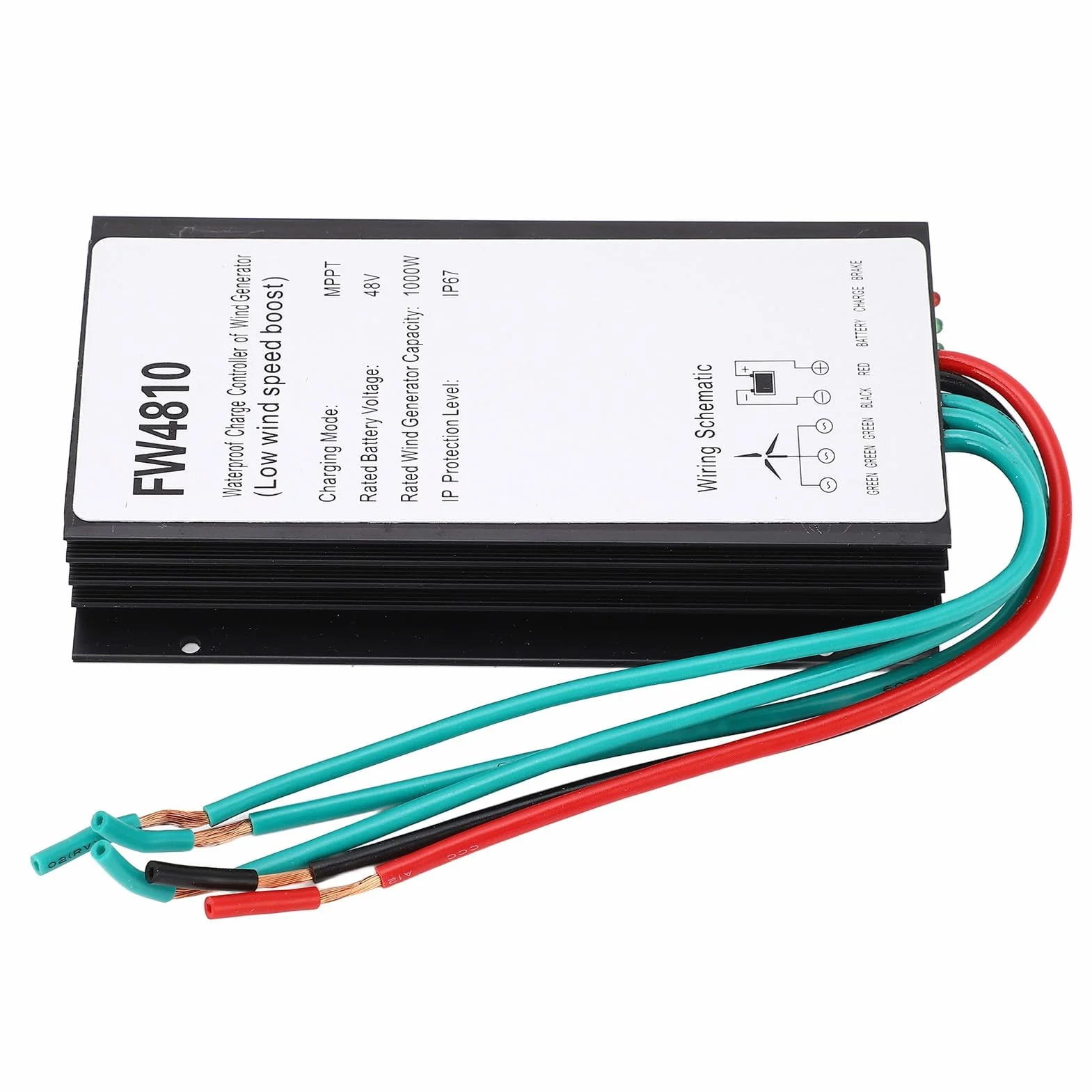 FW4810 1000W Kontroler ładowania Wiatru MPPT Kontroler 48V IP67