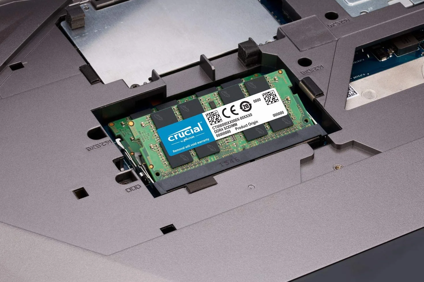 Crucial CT16G4SFRA266 16 GB (DDR4, 2666 MT/s, PC4-21300, SODIMM, 260-pin) pamięć