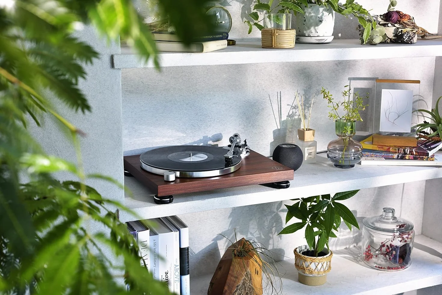 Audio-Technica AT-LPW50BTRW Bezprzewodowy gramofon z napędem paskowym, Rose Wood