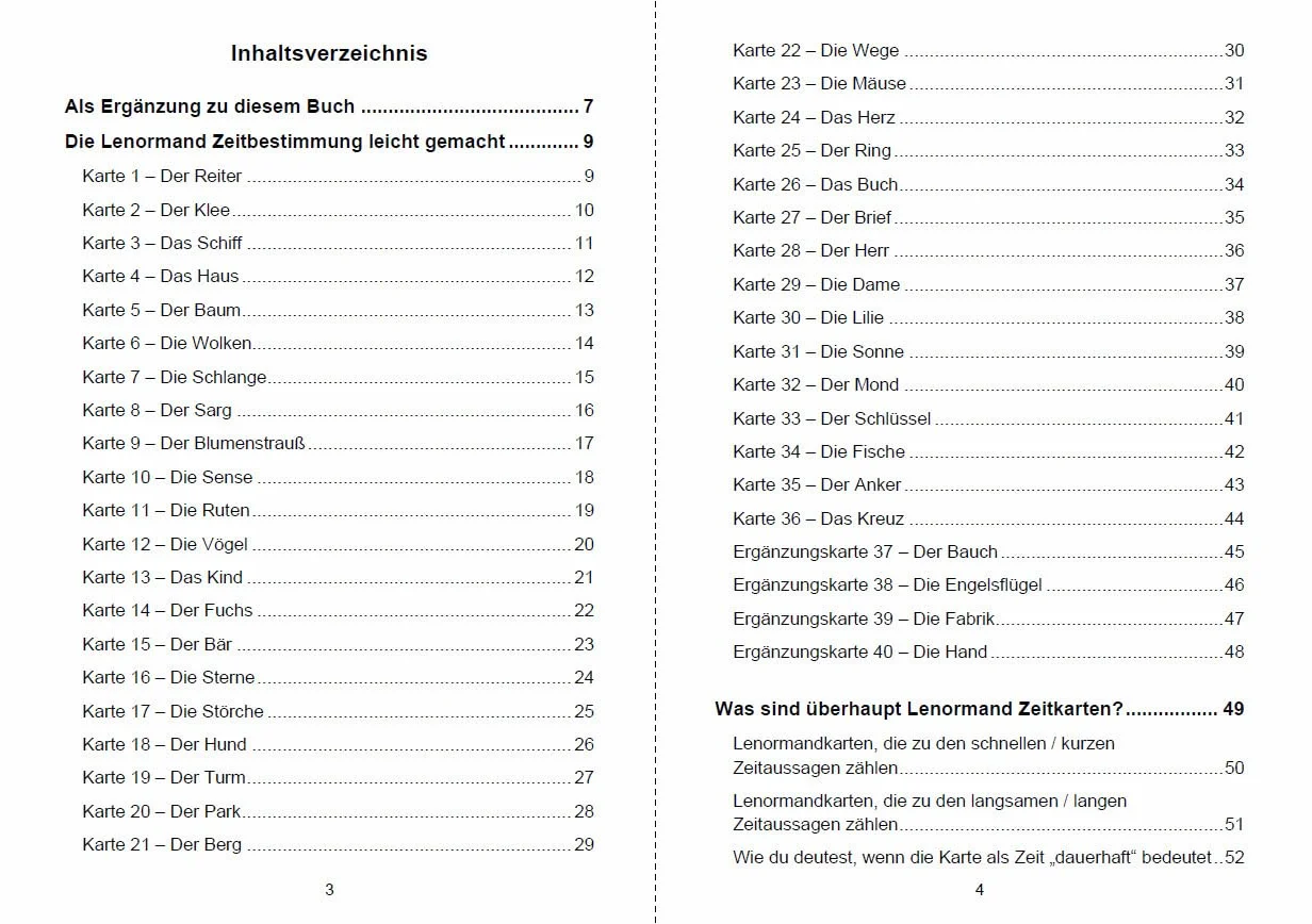 5 leicht umsetzbare Deutungsregeln zur Zeitbestimmung beim Kartenlegen: Erkenne die Lenormand Zeitkarten und lerne Zeiten richtig zu deuten