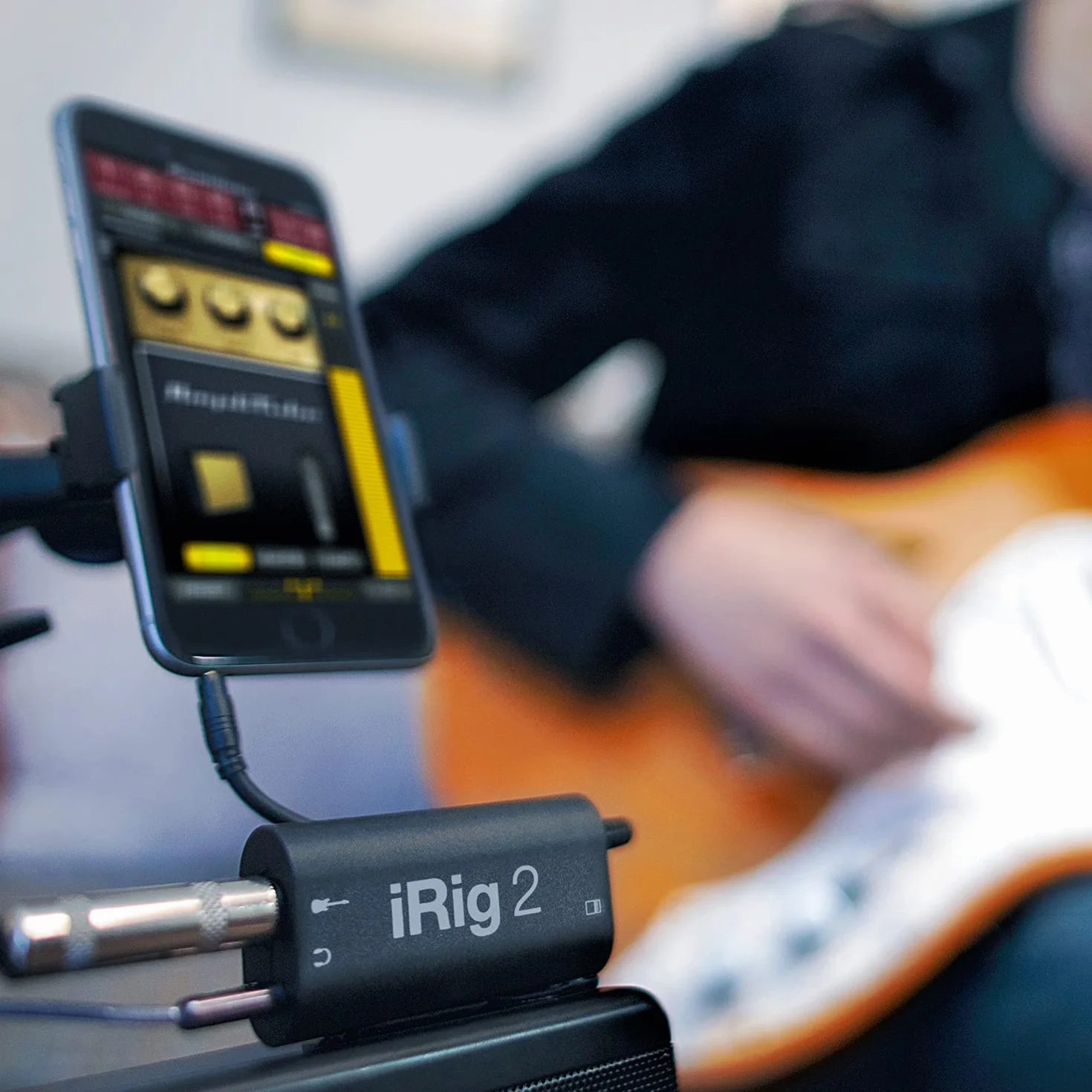 Ik Multimedia Interfejs Gitarowy Analogowy, Czarny, S