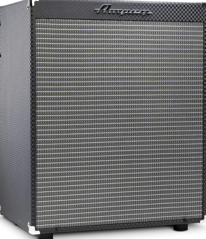 Ampeg RB-210 Rocket wzmacniacz basowy – moc 500 W RMS – 2 x głośniki 10 cali + róg HF-Horn – Ampeg Legacy Preamp – oddzielne regulatory granitu i poziomu