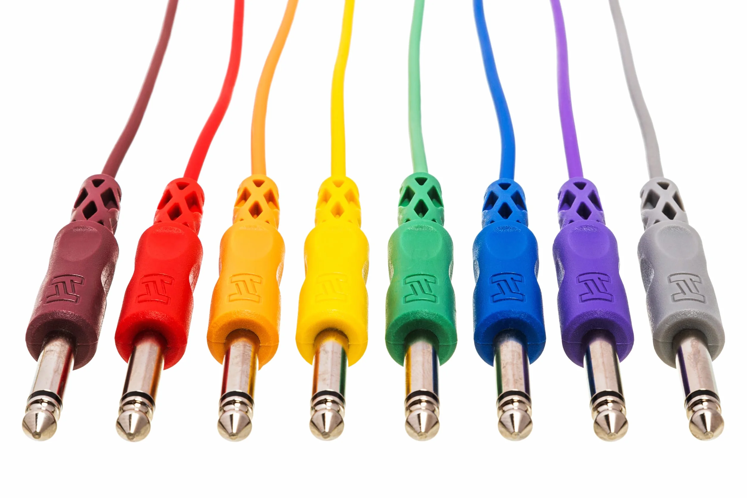 HOSA CPP-845, niesymetryczny kabel krosowy do stosowania z syntezatorami modułowymi i modułami dźwiękowymi, 6,3 mm TS do 6,3 mm TS, długość 1,5 m