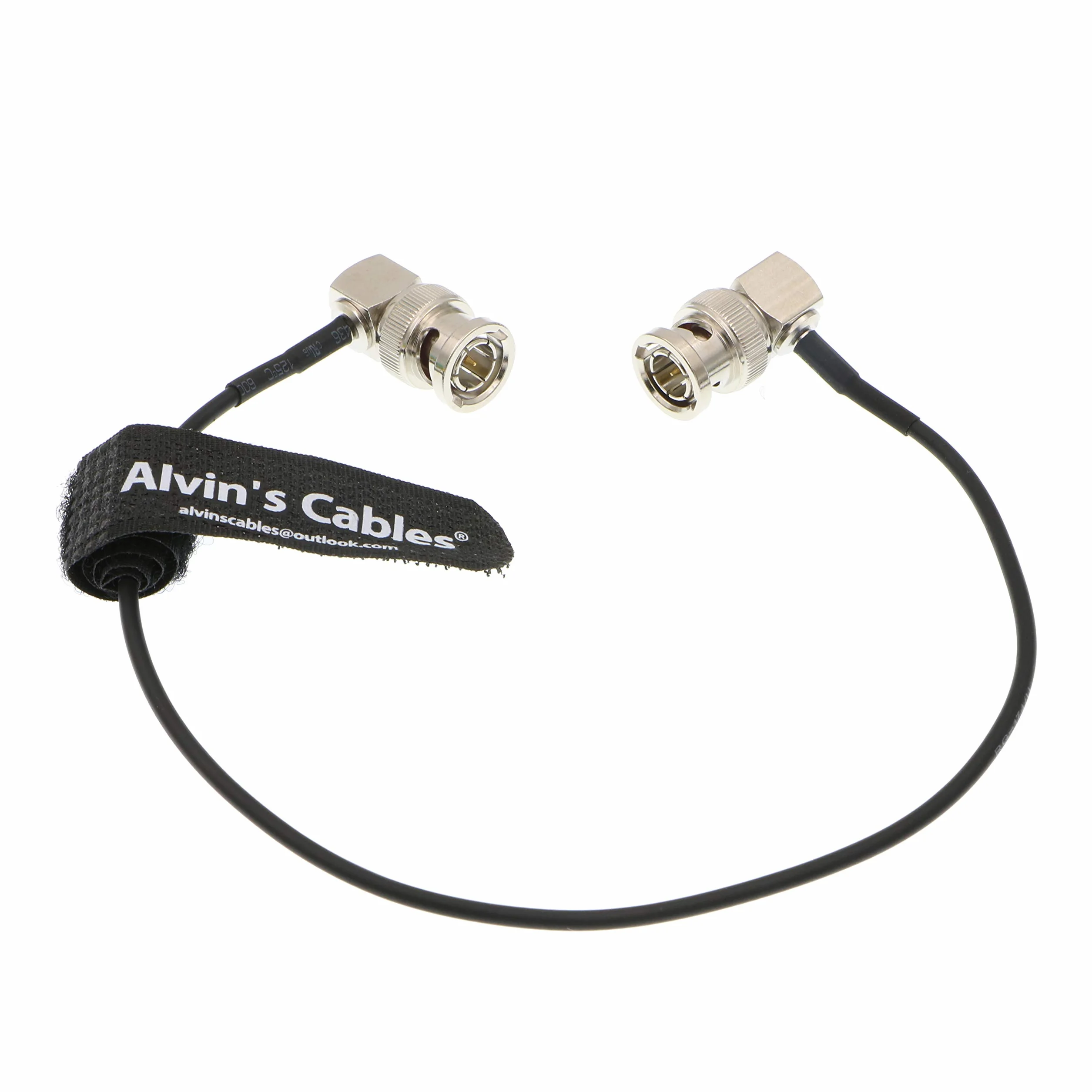 Kable Alvin's Cables 3G SDI BNC HD SDI 75 Ohm Cienkie Elastyczne dla Sony FS5 | FS7 | FX6, Atomos Shogun Inferno, Atomos Ninja, prosty do prostego 30CM