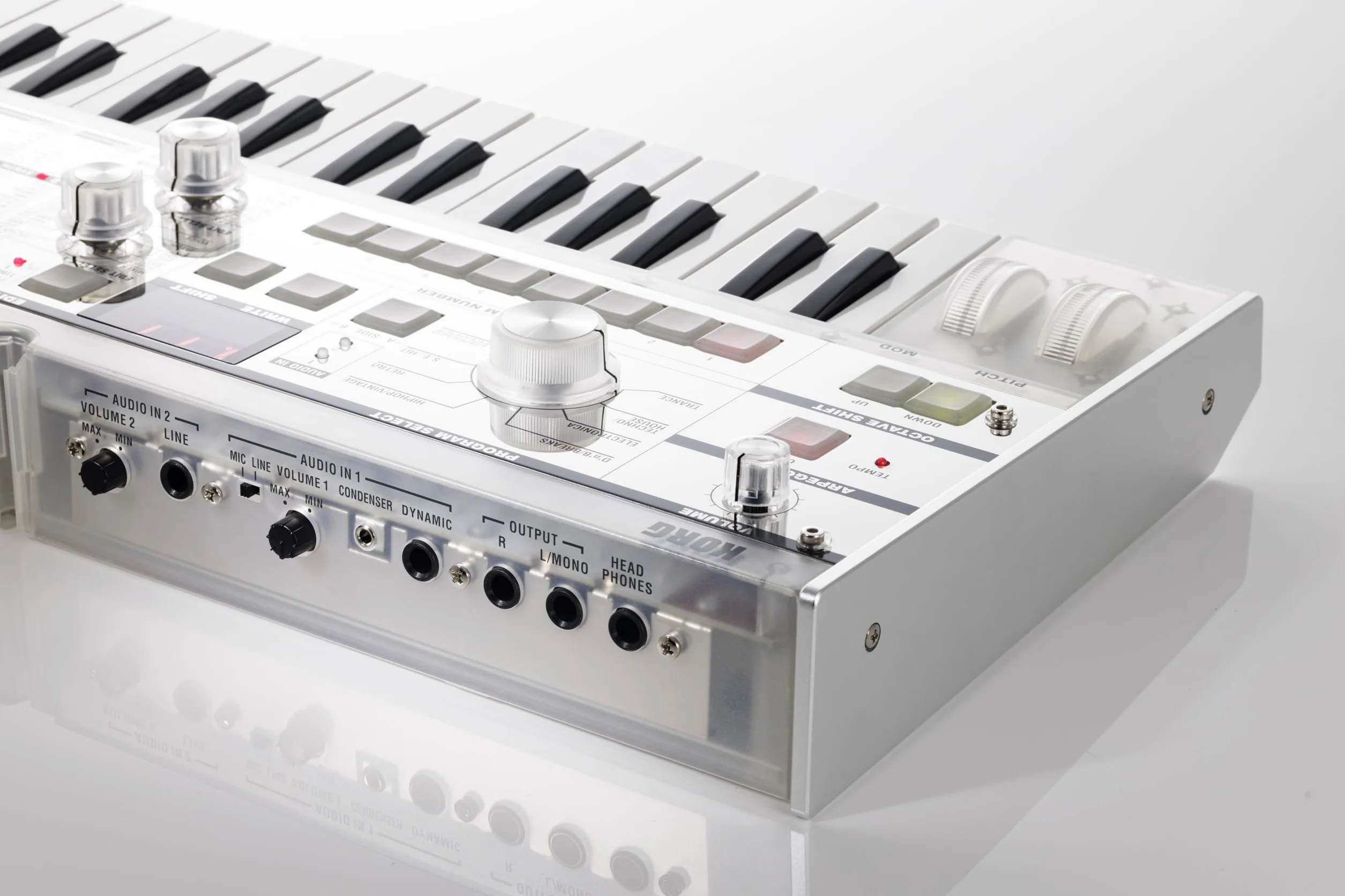 Korg MicroKORG Crystal 37-Key Analog Modeling Syntezer z Wokoderem Edycja Limitowana