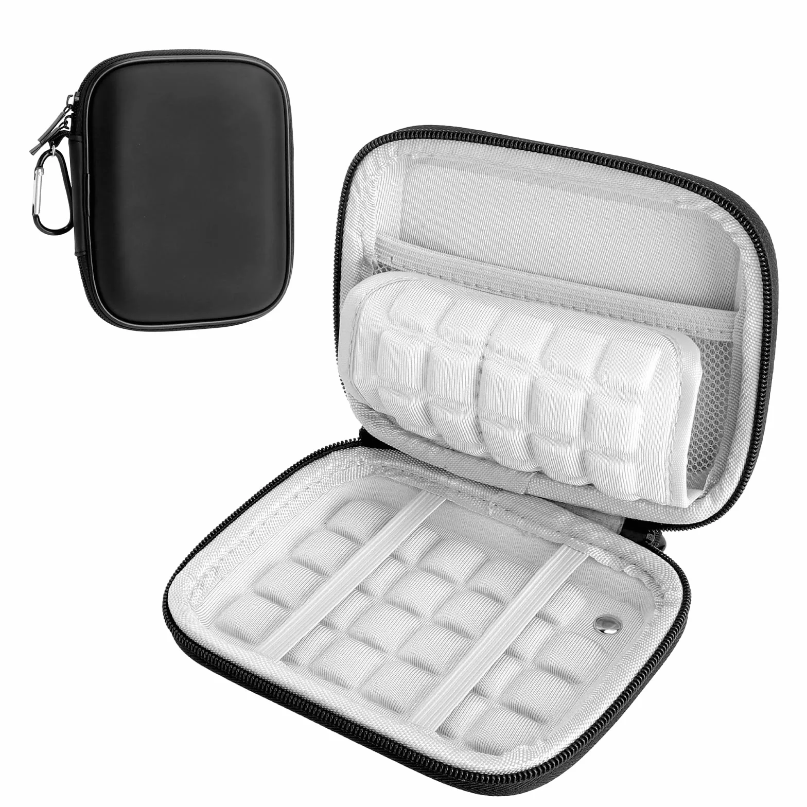 Pokrowiec na dysk twardy SSD do Samsung T9/T7 Shield/T7/T7 Touch, twarda obudowa mała torba do przenoszenia, Portable SSD 1TB 2TB 4TB zewnętrzny SSD Case etui ochronne