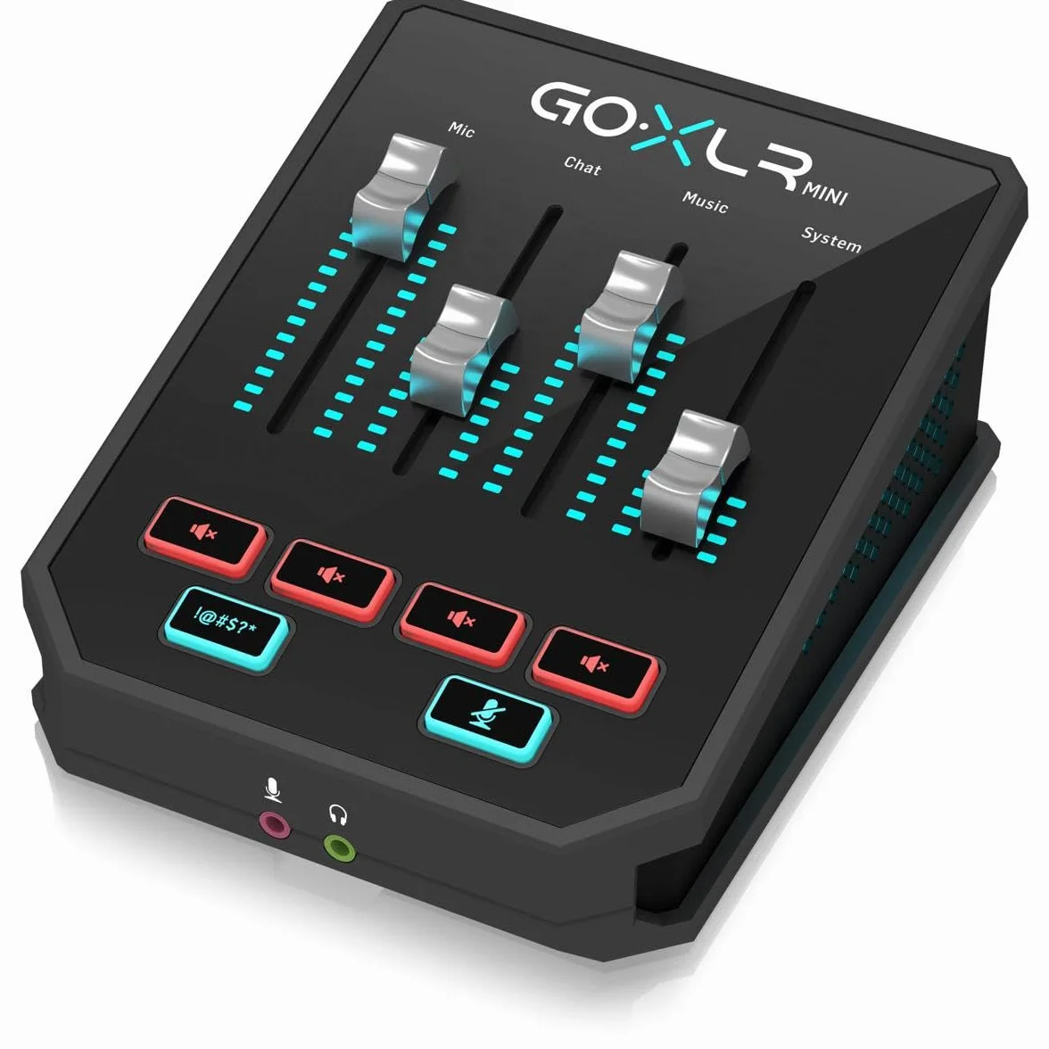 Tc Helicon Go Xlr Mini Mikser Interfejs Audio Czarny 239×216×116mm
