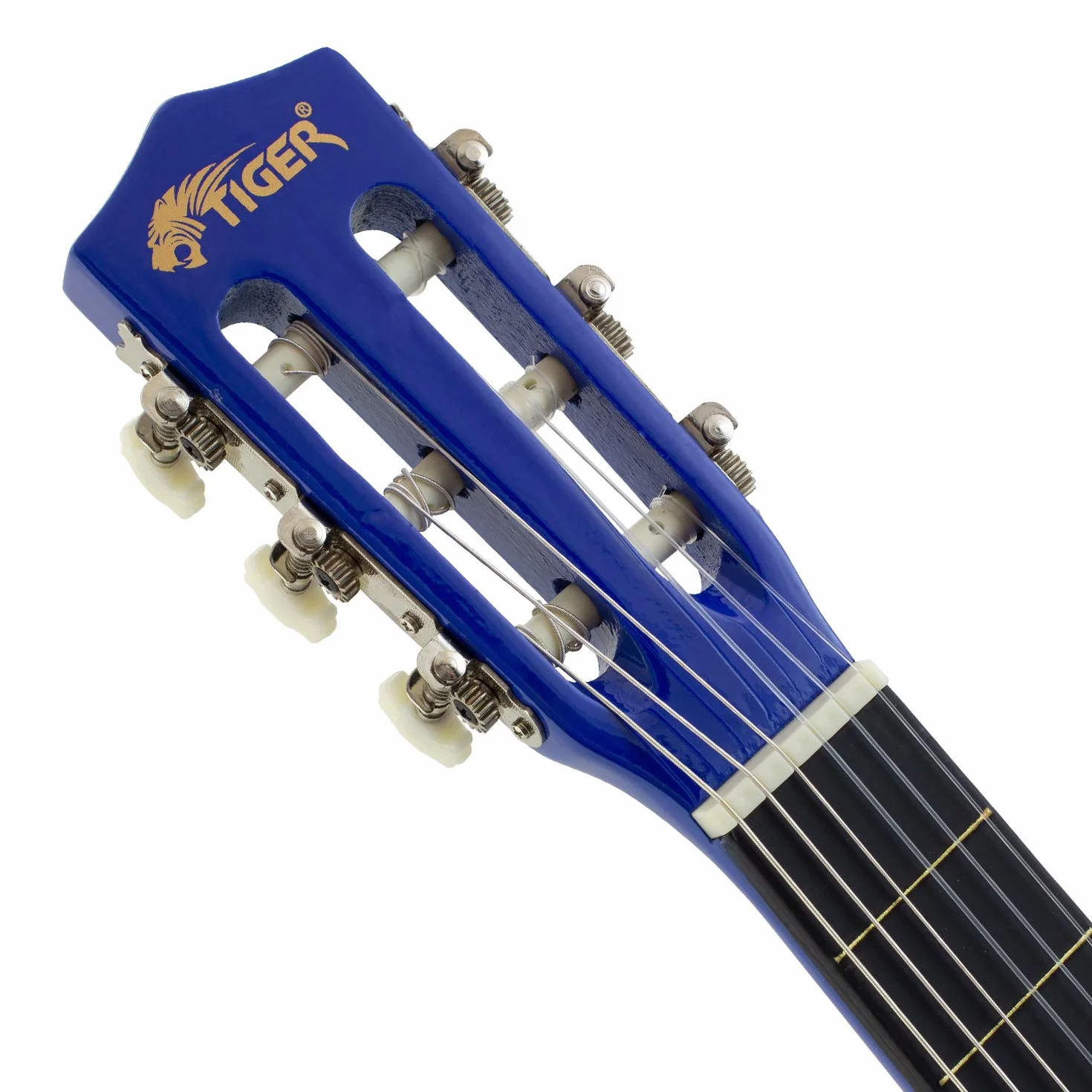 Tiger Gitara Klasyczna, Niebieski, 1/4