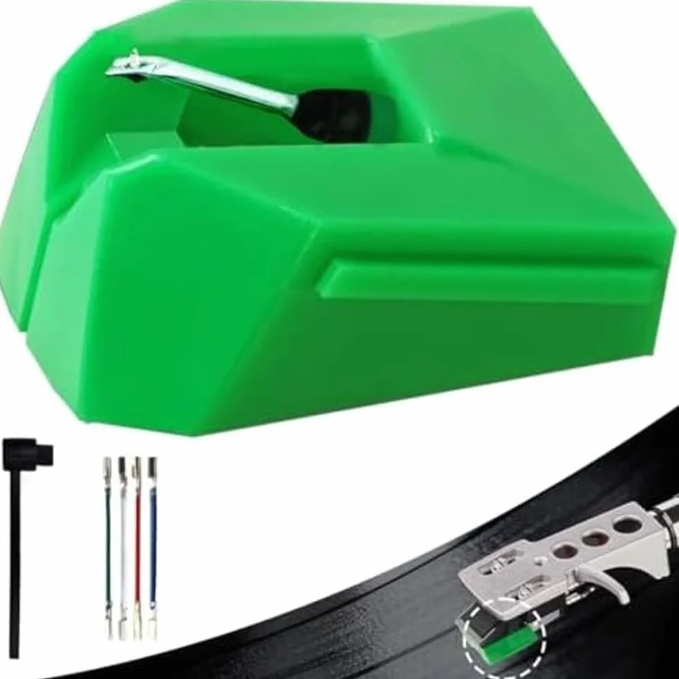 AT VMN95E Wymienna igła do Audio Technica AT LP120X USB gramofon owalny kształt końcówki dla entuzjastów winylu