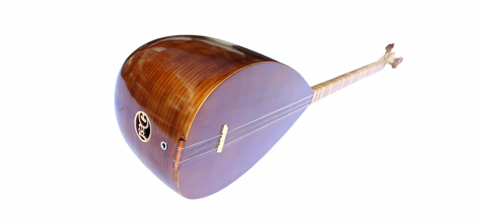 Turecka Baglama Morwy Długi Dekolt Saz ASL-111 Strunowy Instrument Muzyczny