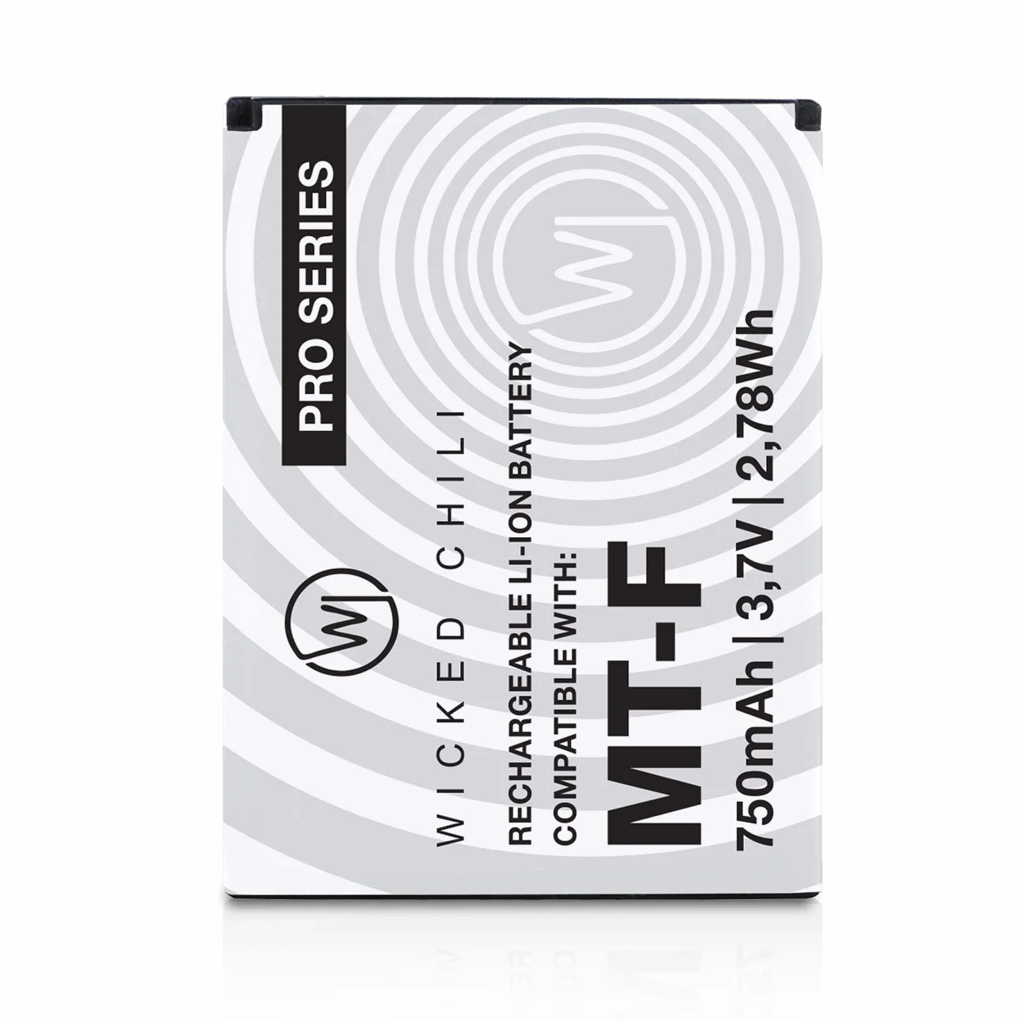 Wicked Chili 3 sztuki baterii kompatybilnych z AVM Fritz!Fon C5 / C4 / M2 / Fritzfon bateria zapasowa do oryginalnego AVM Fritz Fon 312BAT006, 312BAT016 (750 mAh Li-Ion)