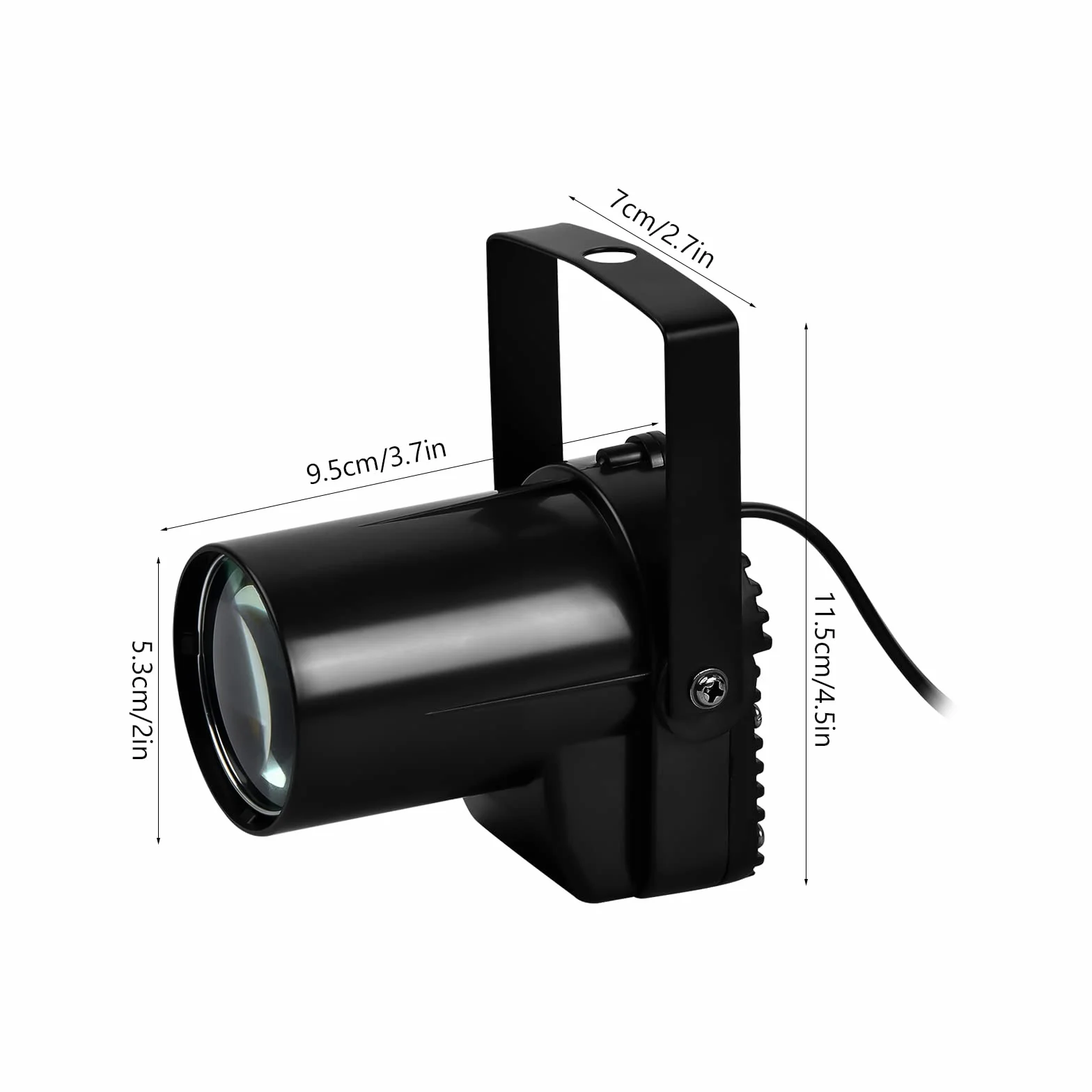 Jinlaili 5W LED Pin Spot Light do lustra, oświetlenie dyskotekowe, reflektory sceniczne LED