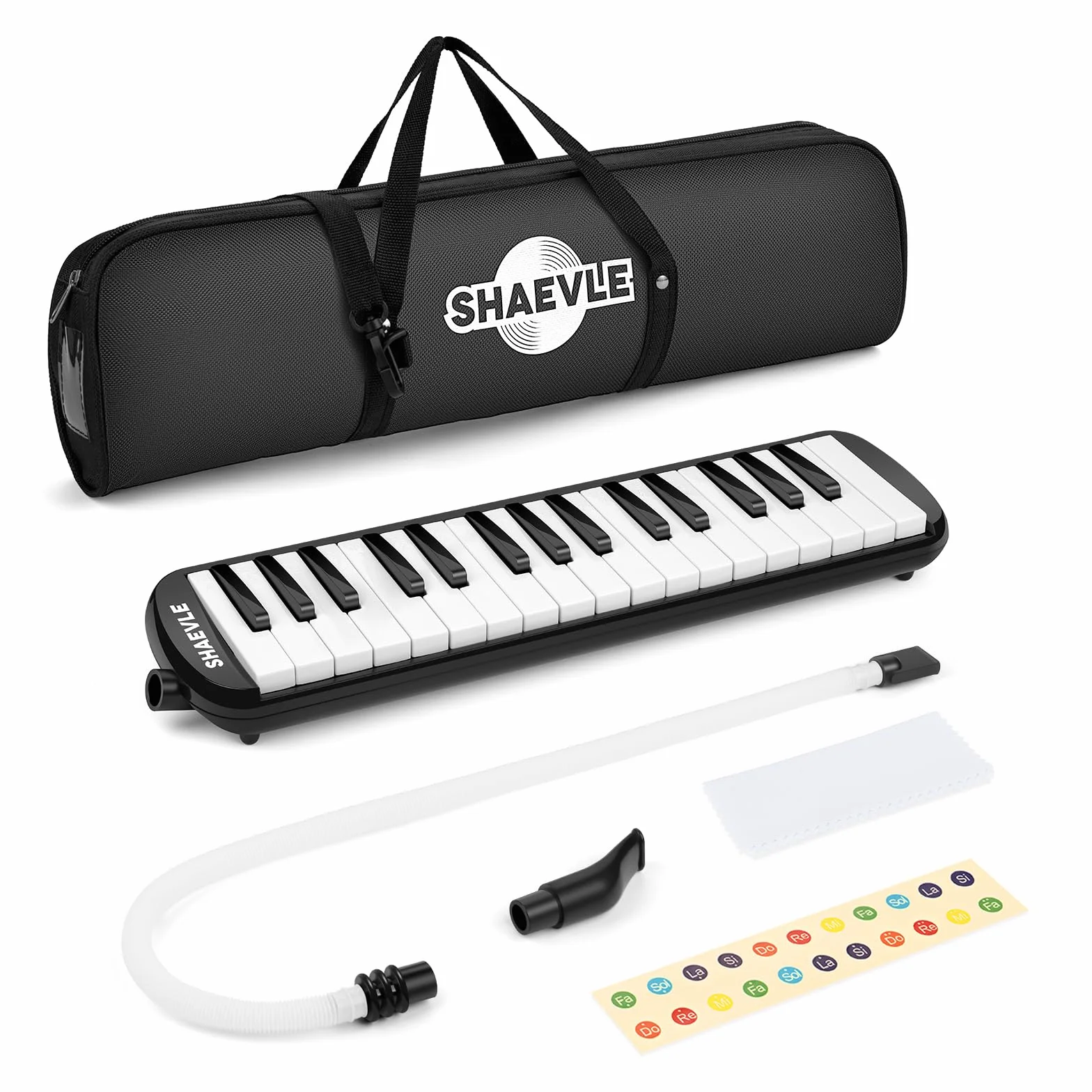 Melodica 32 klawisze Air Piano Keyboard z torbą instrument dla dzieci