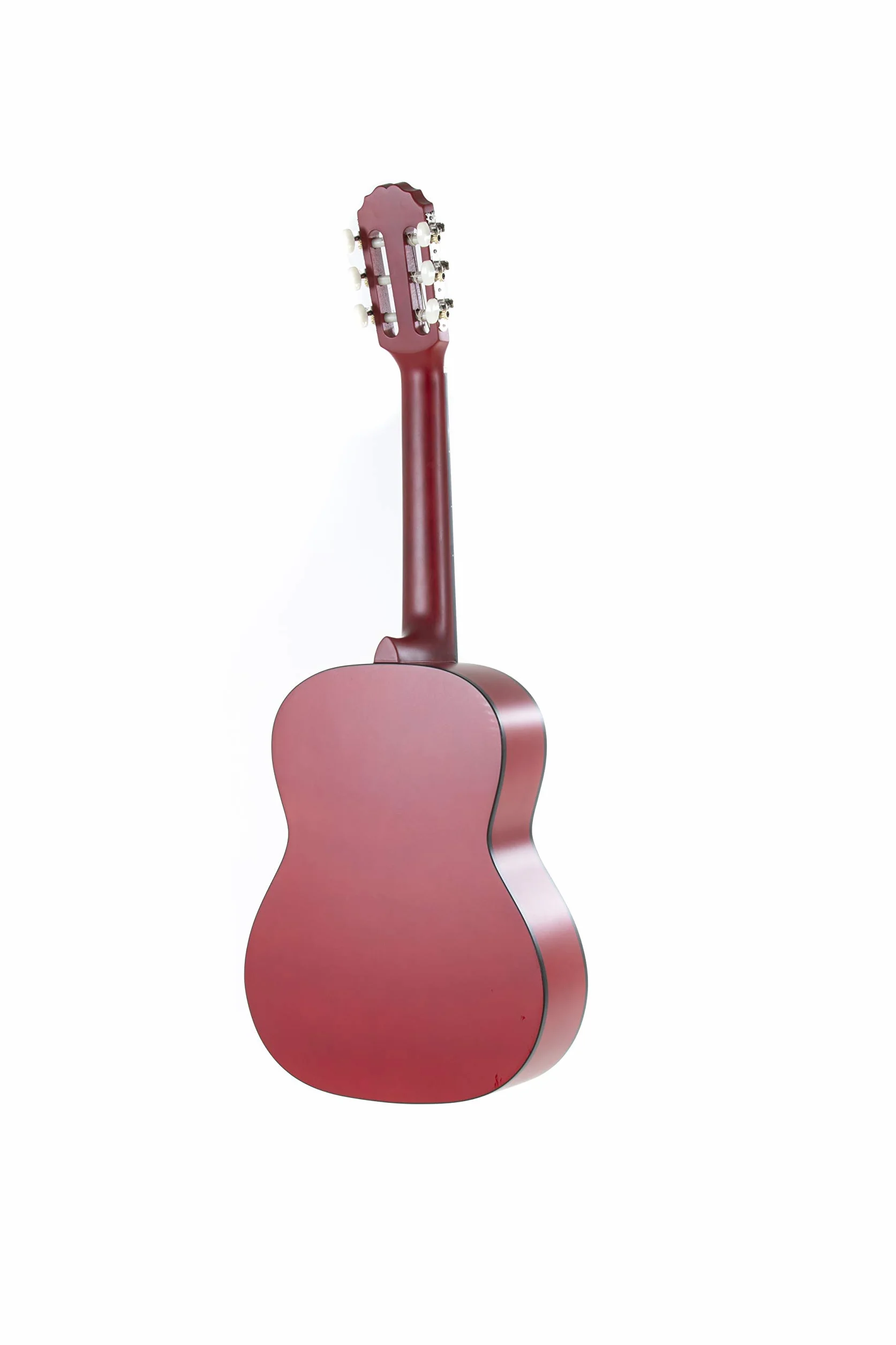 GEWA gitara klasyczna Basic 1/2, korpus lipa, podstrunnica drewno pakkaholz, chromowane maszynki, czerwony