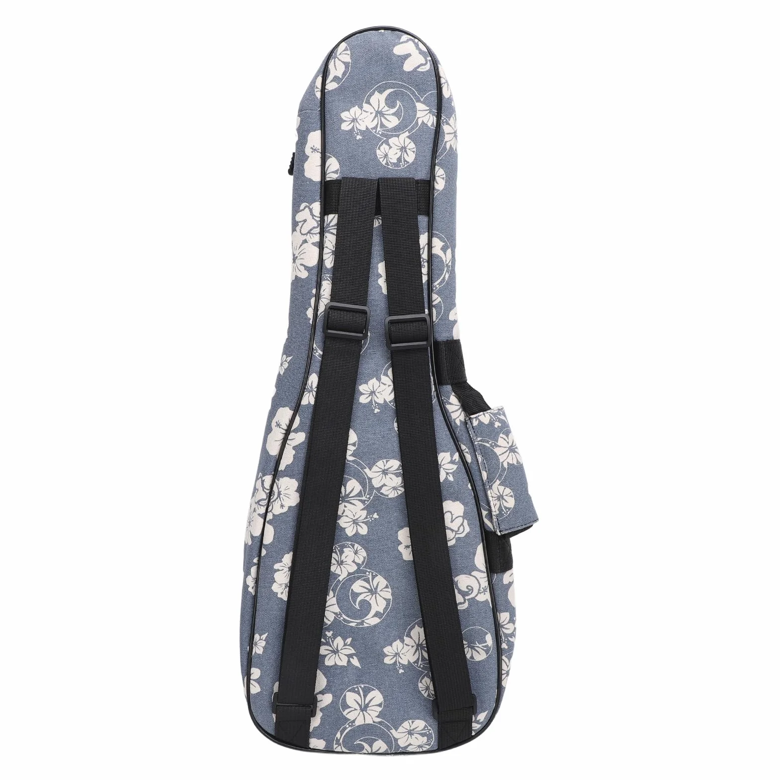 Torba na Etui na Ukulele, Wyściółka Wewnętrzna z Pianki o Dużej Pojemności Plecak na Etui na Ukulele z Regulowanymi Paskami na Ramiona na Koncert, Sopran, Tenor (23 cale)