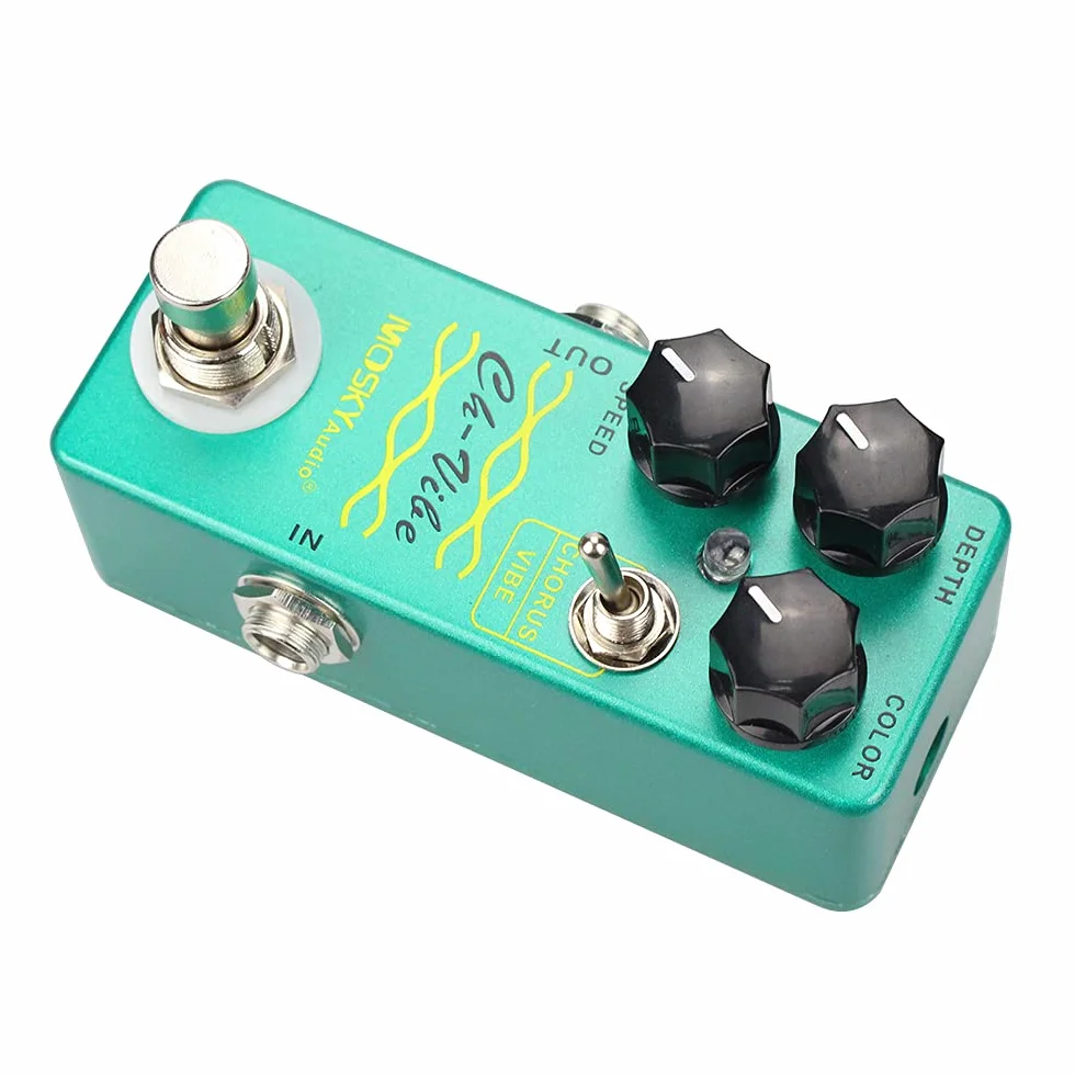 Mosky CH-VIBE - Chorus/Vibrato w stylu vintage, zielony