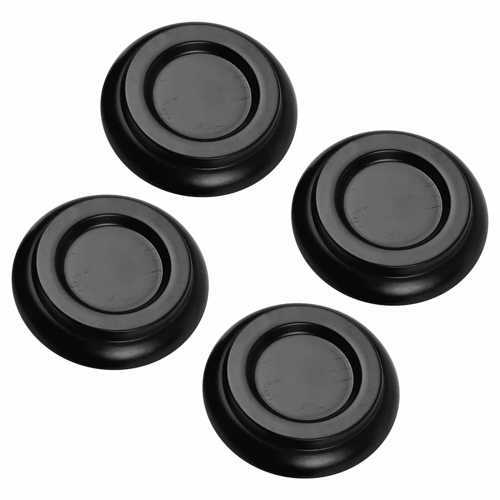 Alnicov Piano Caster Cups, lite drewno pianino Caster Cups do pionowego fortepianu, drewnianego, pianki, antypoślizgowa, antypoślizgowa pianka Anti-Noise (zestaw 4 sztuk, kolor czarny)