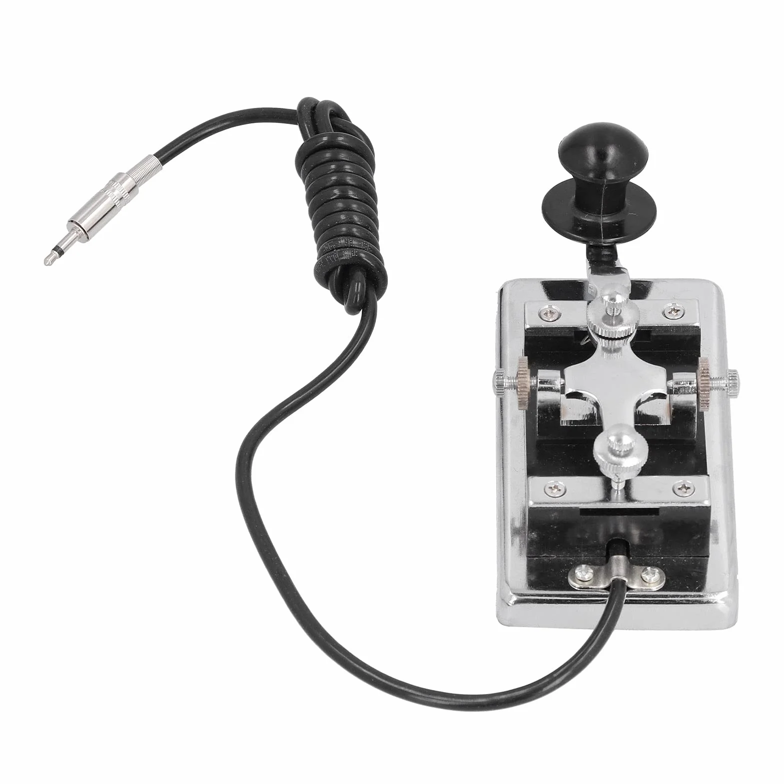 HY-K4 Krótki R Morse Morse CW Telegraf Krótki R K4 Klucz CW Morse CW TelegraphMorse CW Telegraf Ręczny Klucz Krótki R H Pomoce HYK4