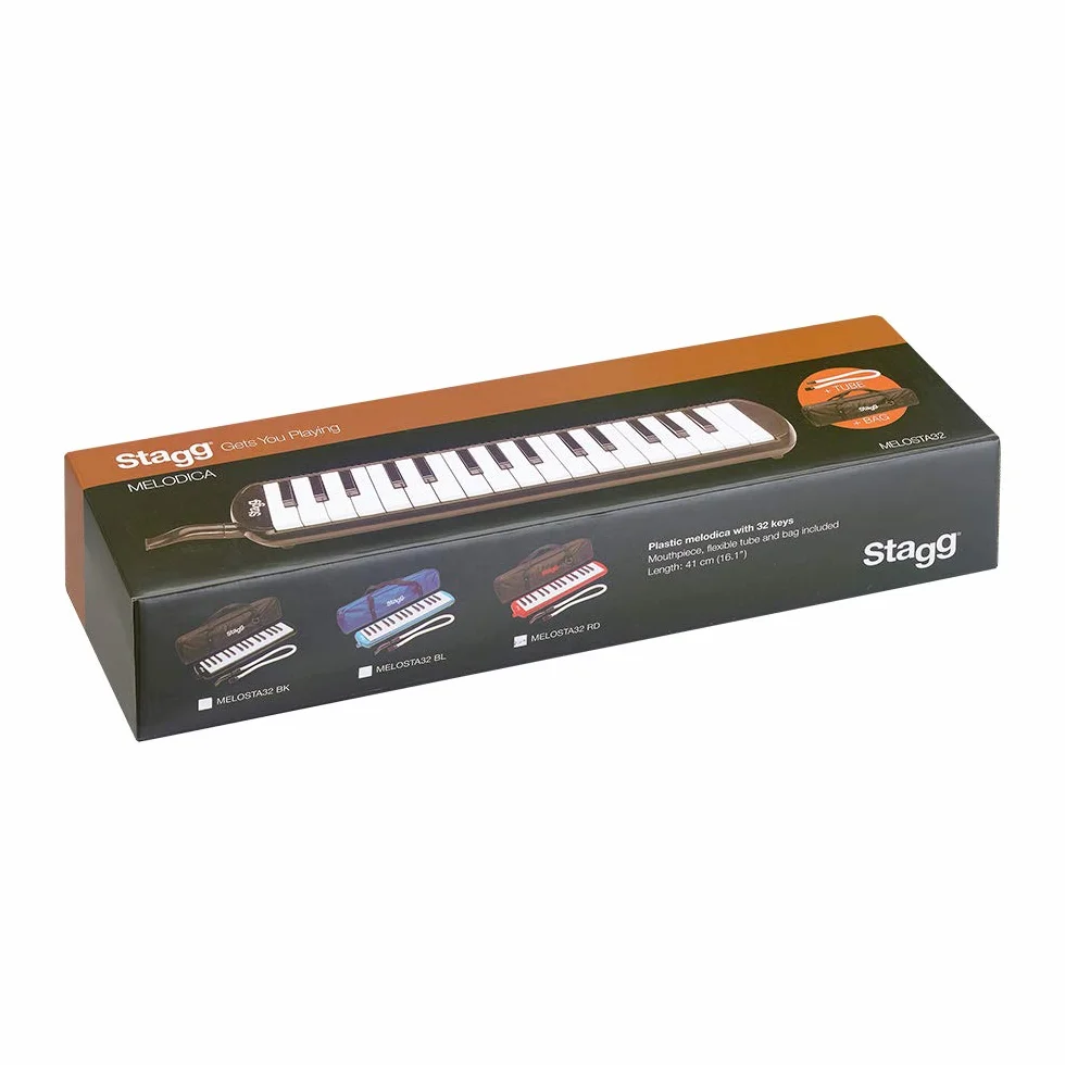 Stagg Melodica - Czerwony