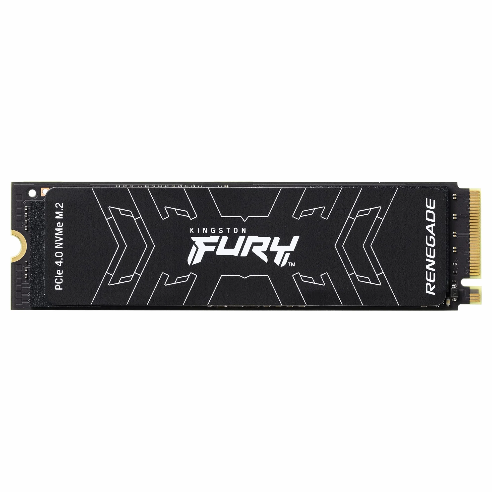 Kingston FURY Renegade PCIe 4.0 NVMe M.2 SSD dla graczy, entuzjastów i zaawansowanych użytkowników - SFYRD/2000G, Czarny