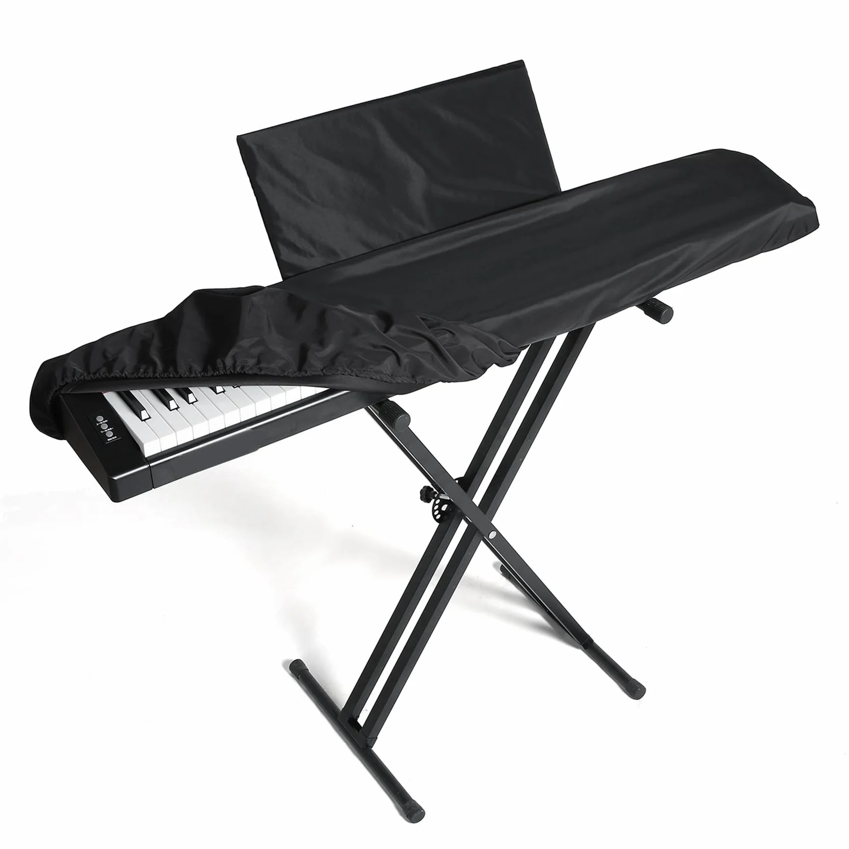 Osłona przeciwpyłowa klawiatury fortepianowej 88 przycisków, pyłoszczelna, rozciągliwa do pianina cyfrowego