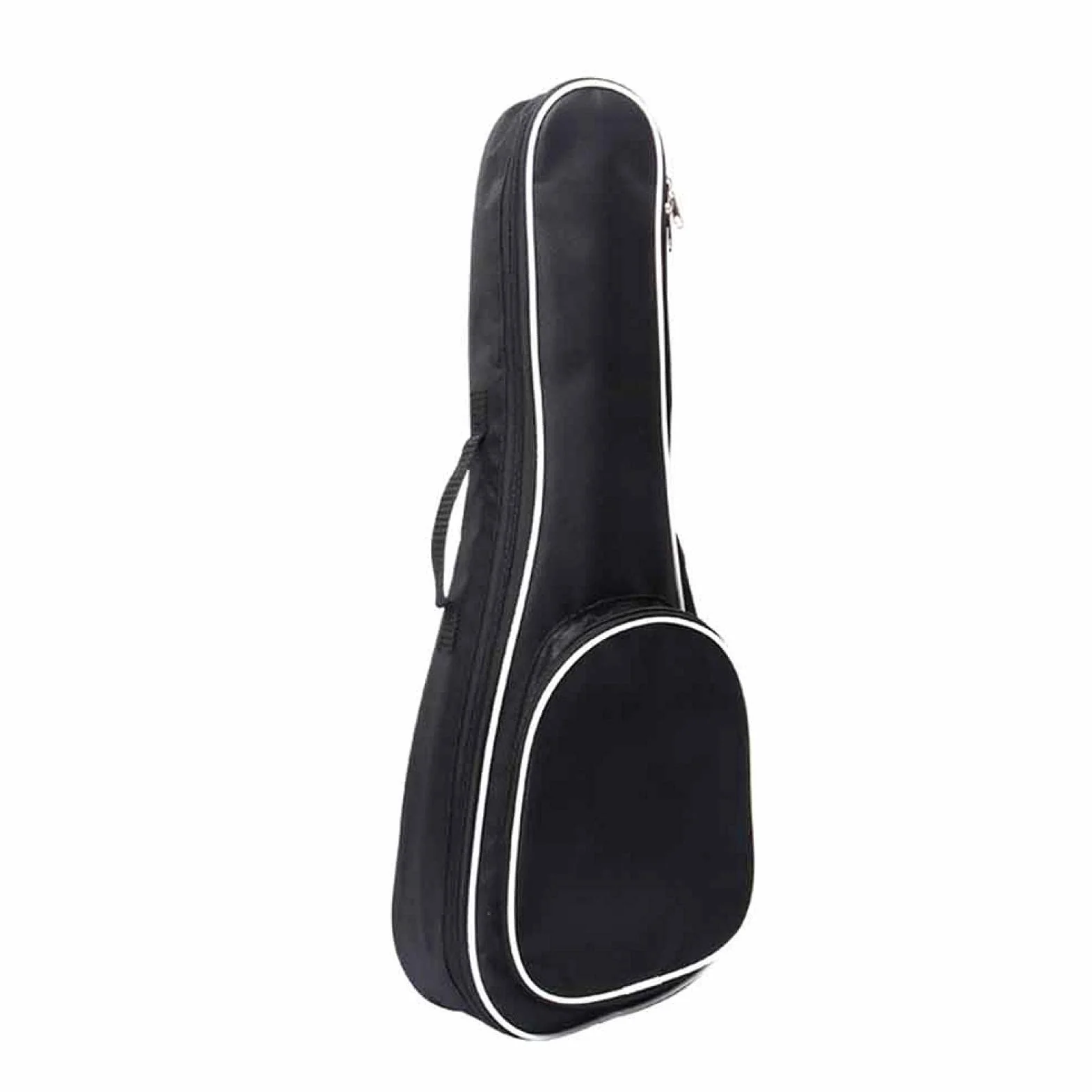Kisbeibi Plecak Etui Czarna Tkanina Oxford Przechowywanie Odporna Na Wstrząsy Torba Ukulele, Czarny, 21 inch