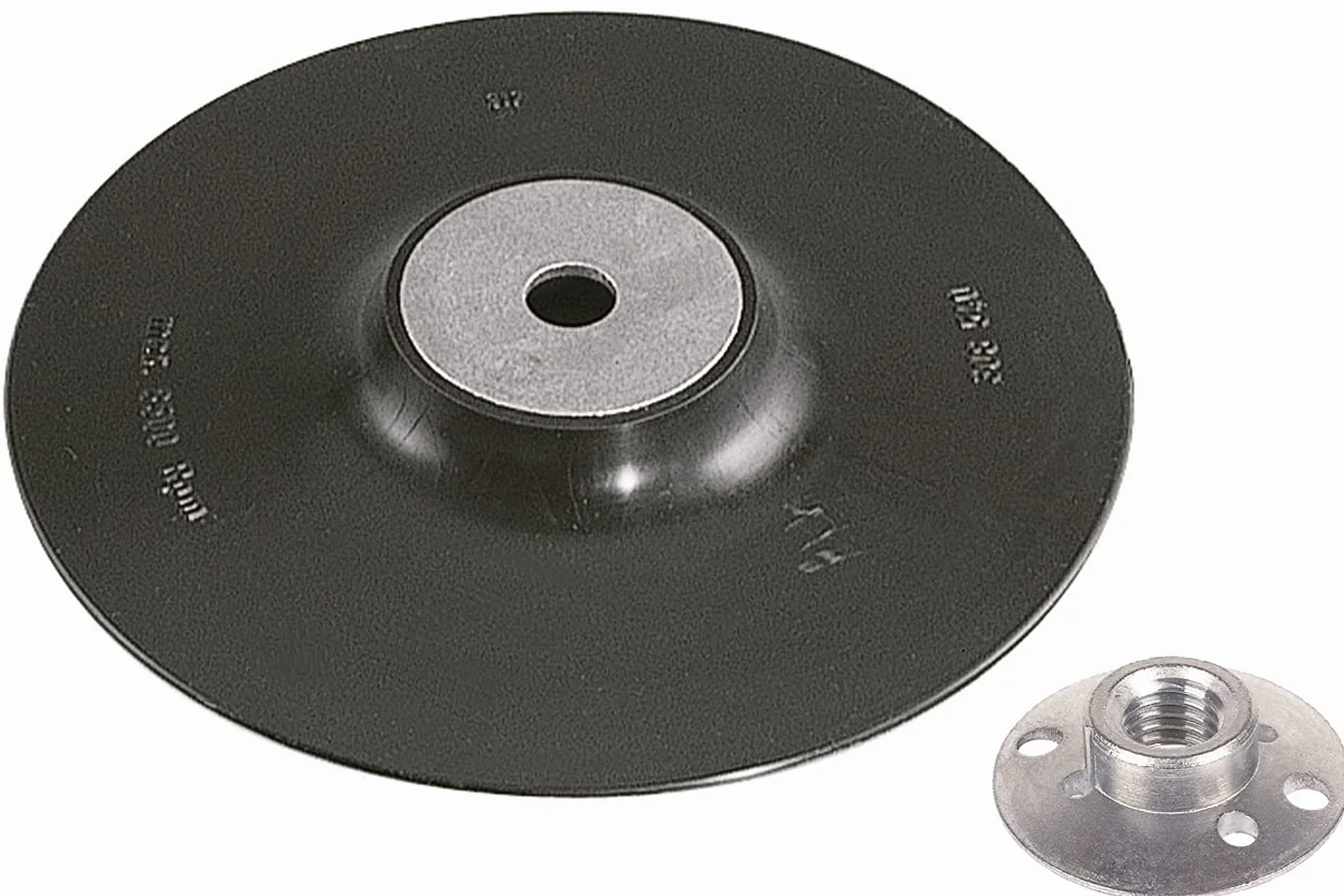wolfcraft 2450000 - Taca do szlifierek M14 - Średnica 115 mm