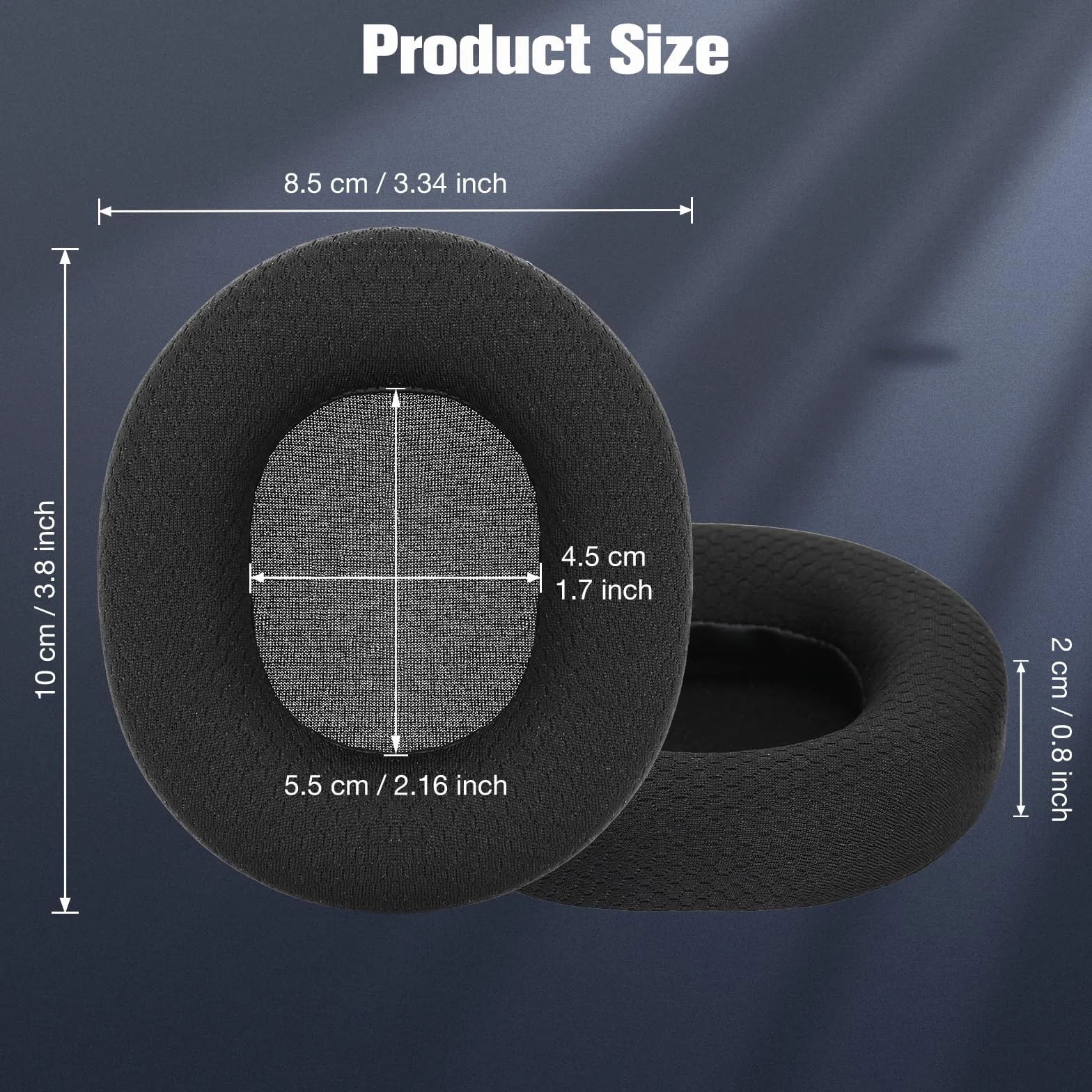 Yizhet Nakładki na uszy kompatybilne z Steelseries Arctis 1 3 5 7 9x 9 Pro słuchawki