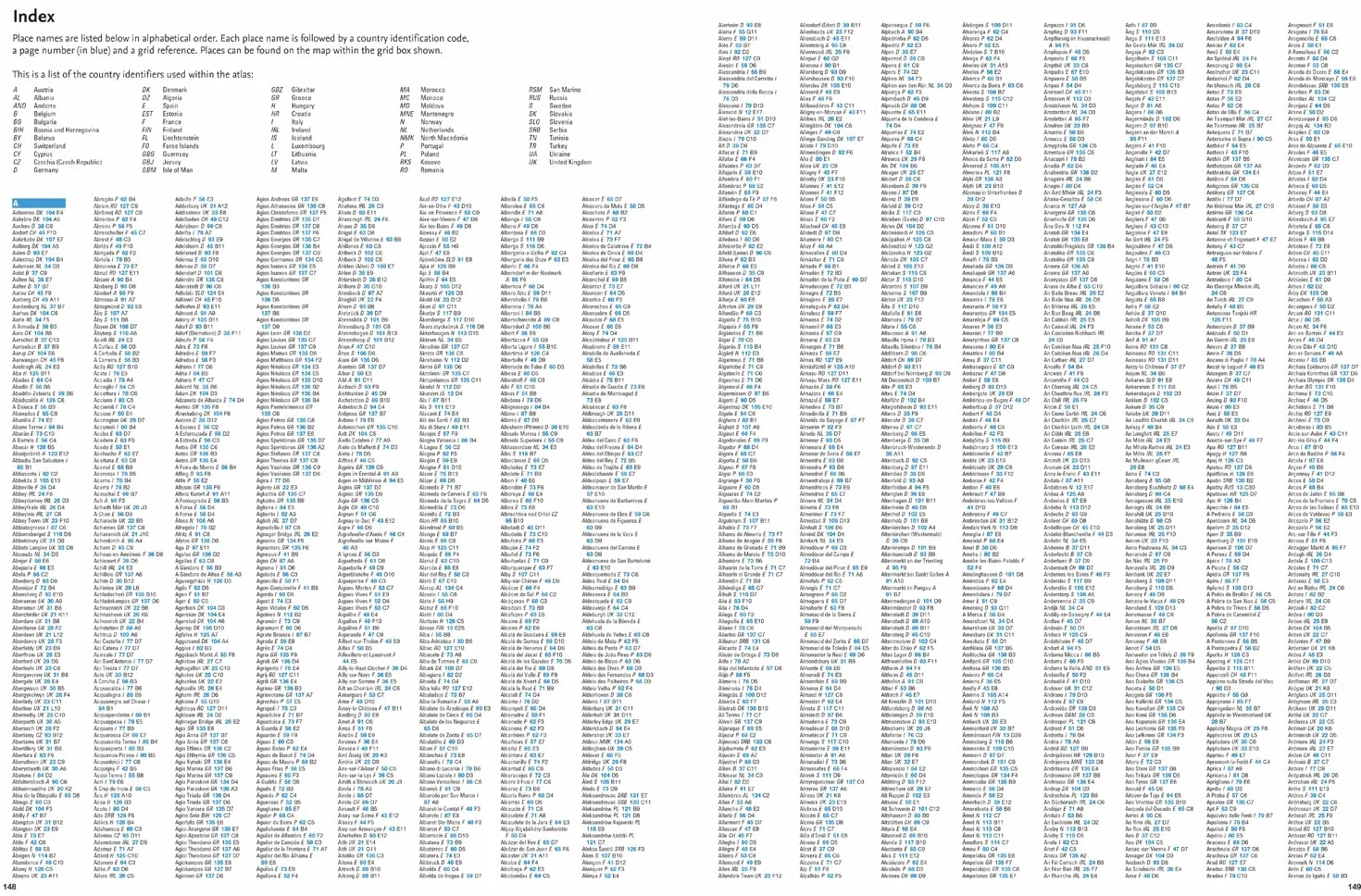 Collins Big Road Atlas Europe 2026 (A3 Spiral): Clear, easy-to-read mapping