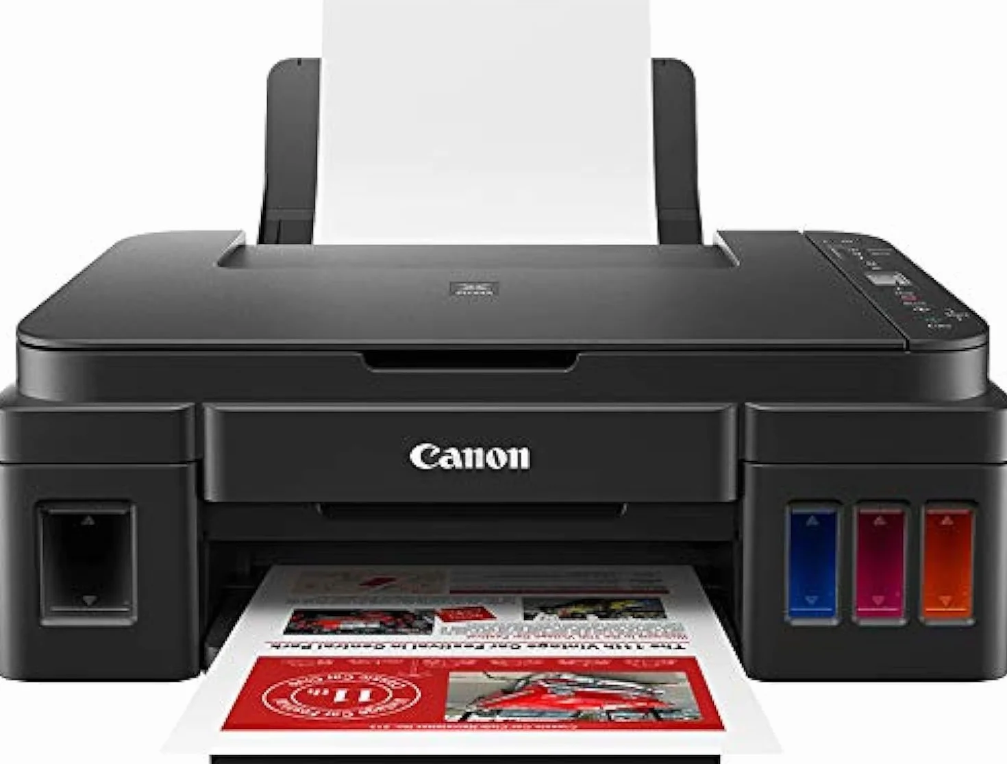 Canon PIXMA G3410 Inkjet 8,8 str./min 4800 x 1200 DPI A4 WiFi - Wielofunkcyjny (Atramentowy, Druk Kolorowy, 4800 x 1200 DPI, Kopia Kolorowa, A4, Czarny)