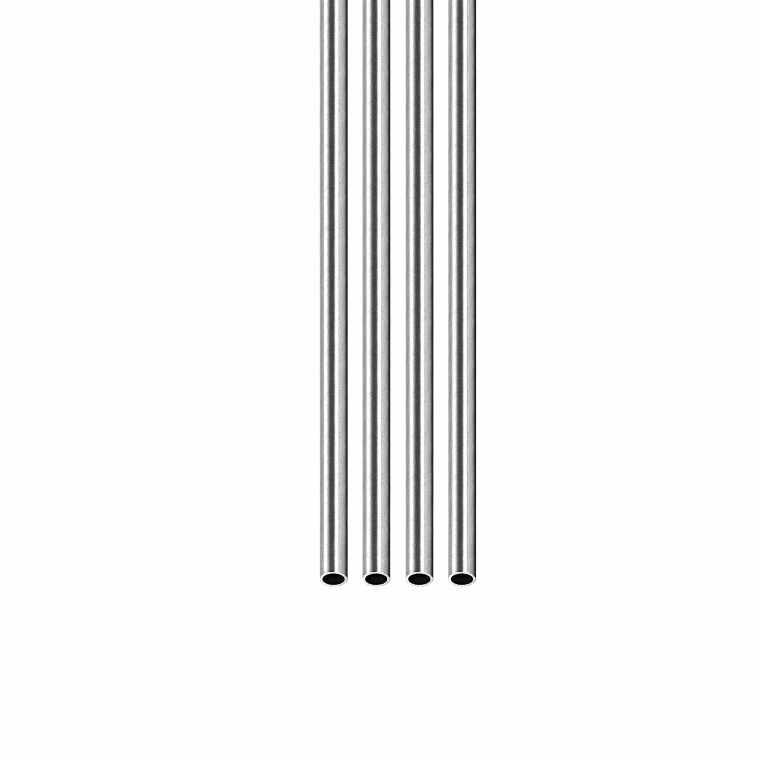 DTGN 4 mm x 0,4 mm x 250 mm (ODxWall TXL) Rura ze stali nierdzewnej 304 - 4-pak - dobra do urządzeń maszynowych - polerowane metalowe rurki