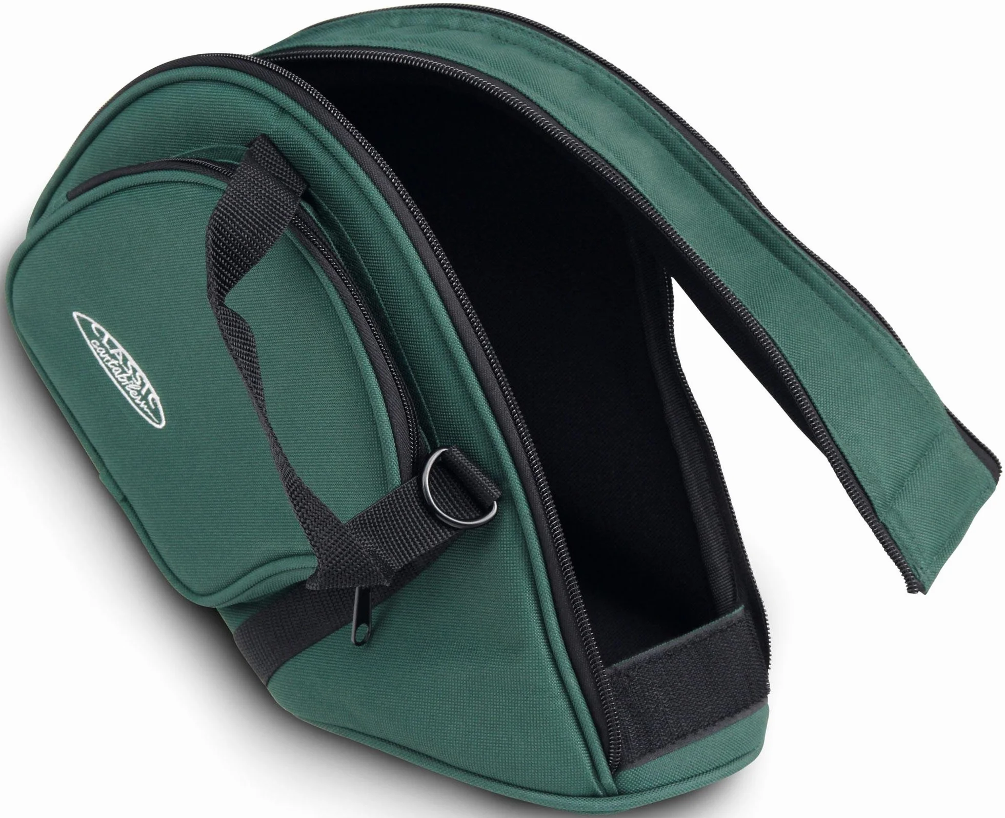 Classic Cantabile JHB-1 torba na róg myśliwski / rogu myśliwskiego (Softbag/Case z kieszenią zewnętrzną) zielona