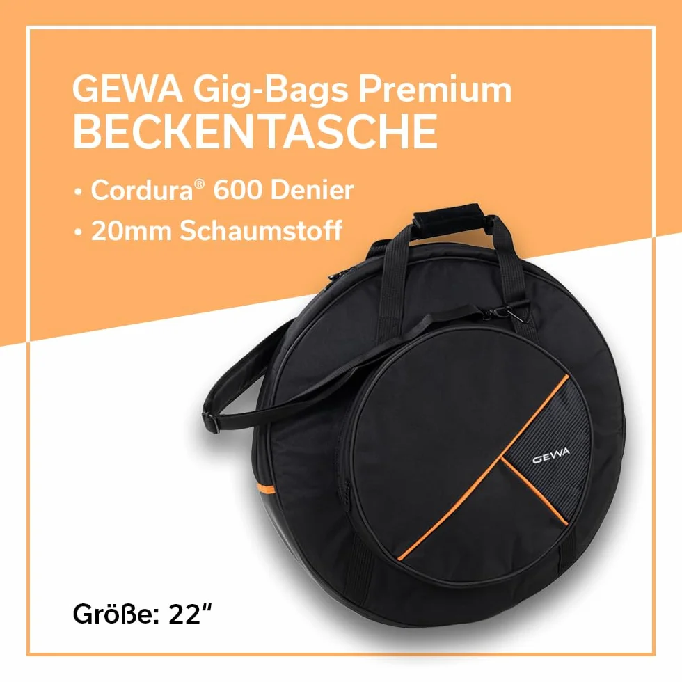 GEWA Premium Cymbal Bag 22in