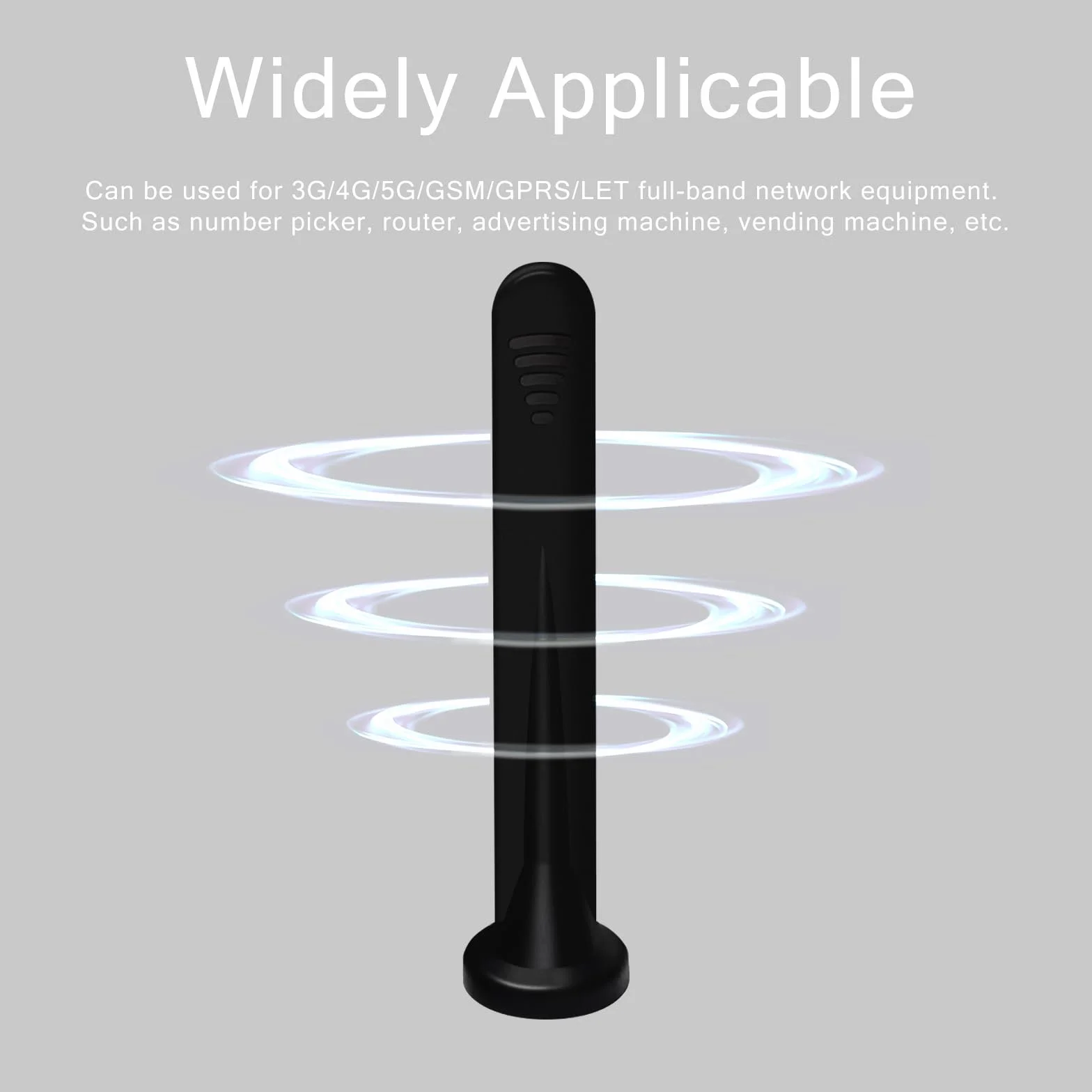 2 x antena 5G - wielokierunkowa 4G LTE i WIFI - 15DBI - złącza SMA i TS9 - podstawa magnetyczna - MIMO - kabel 3M - wewnątrz/na zewnątrz - router 3G/4G/5G/GSM/GPRS i bramka IoT - inteligentny dom