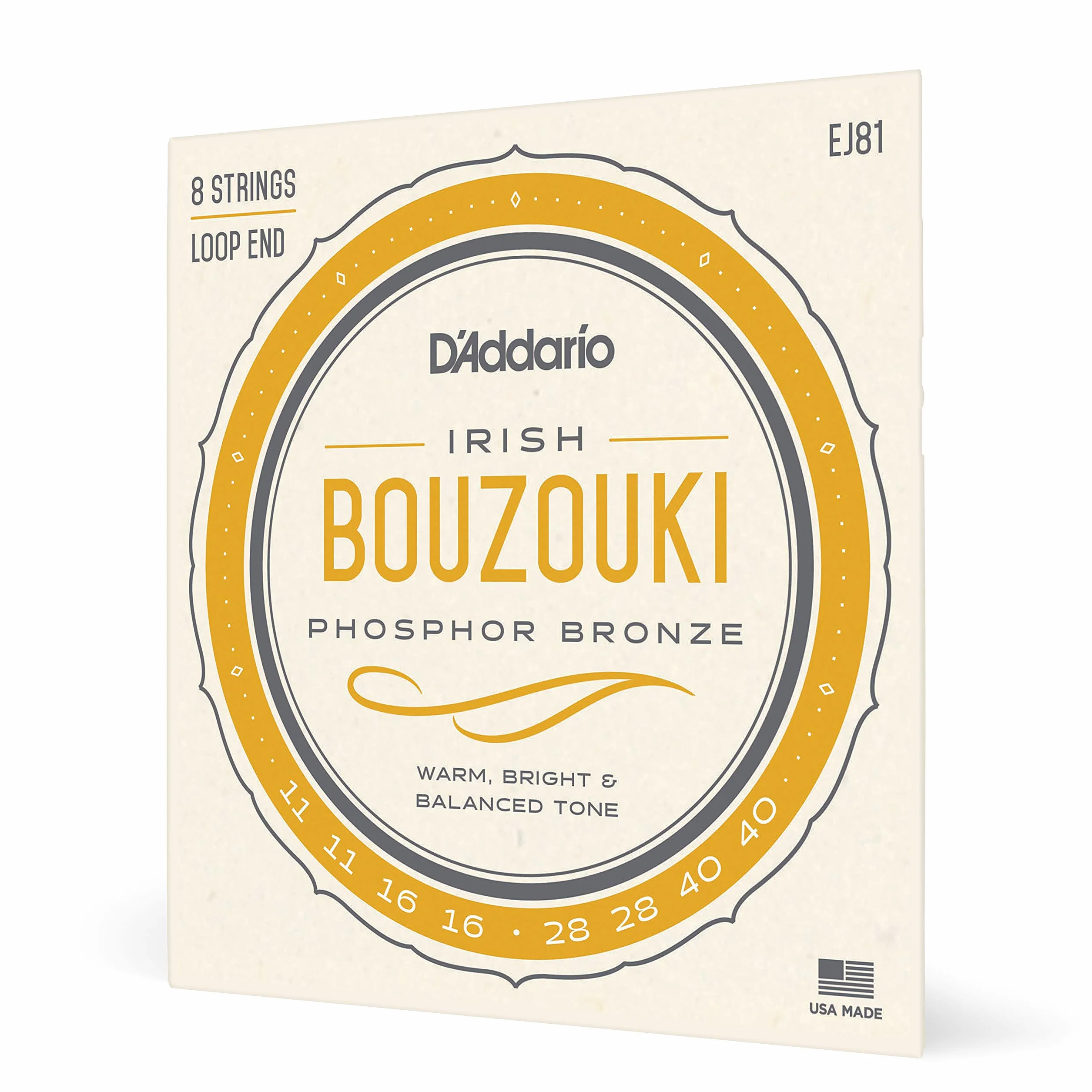 D'Addario EJ81 irlandzkie struny Bouzouki