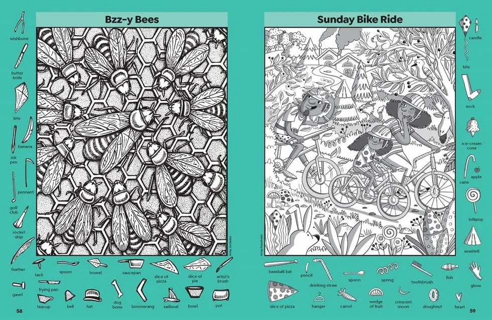 Amazing Nature Puzzles: Explore & Discover with Over 100 Fun Hidden Pictures Nature Puzzles, Celebrate the Wonders of Nature with a Nature Activity Book for Kids