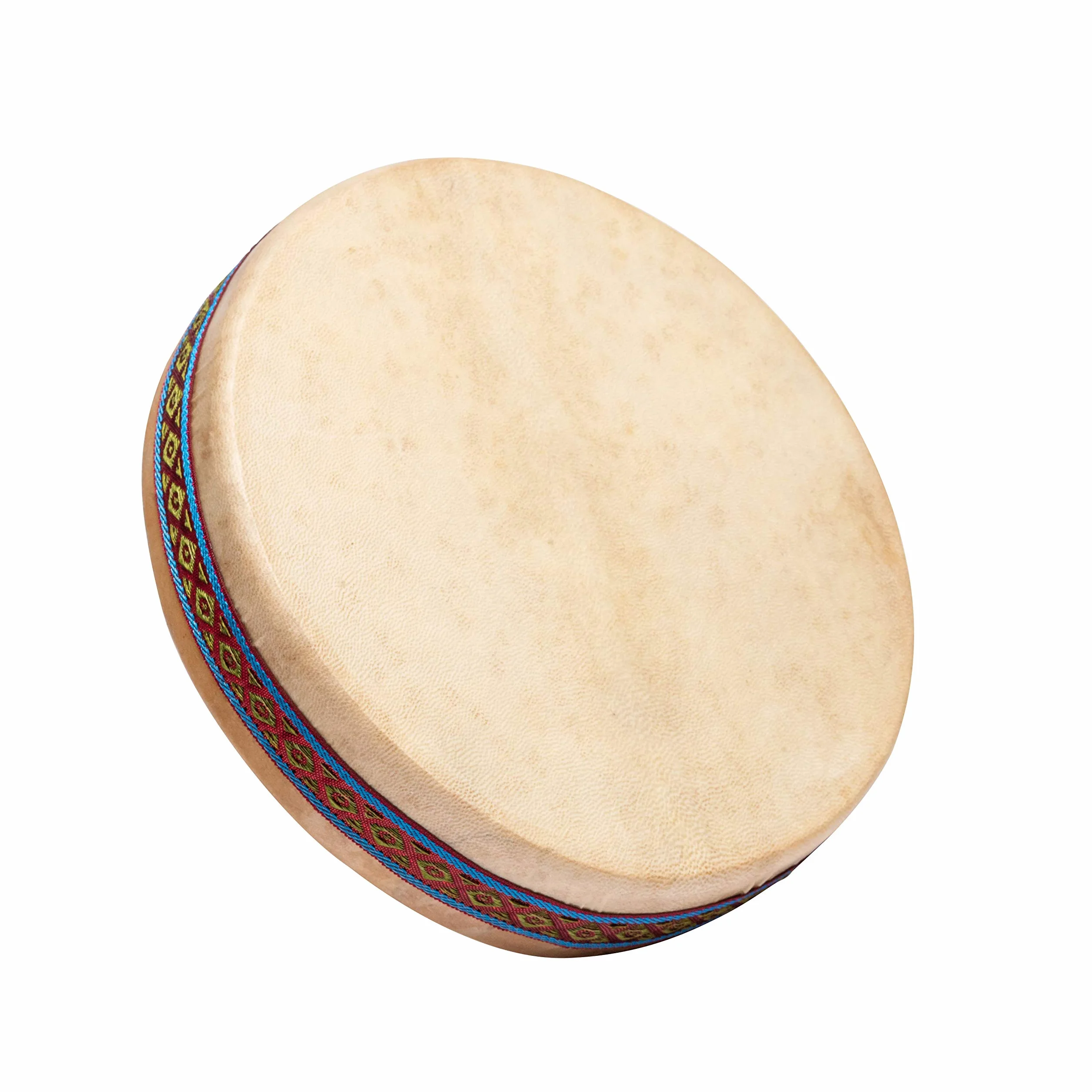 FUZEAU - 70625 - Ocean Drum - Bęben oceaniczny z naturalną skórą Ø 25 cm - Imituje dźwięk morza - Relaks - Muzykoterapia - Atmosfera natury - Od 5 lat, beżowy (Assorted)