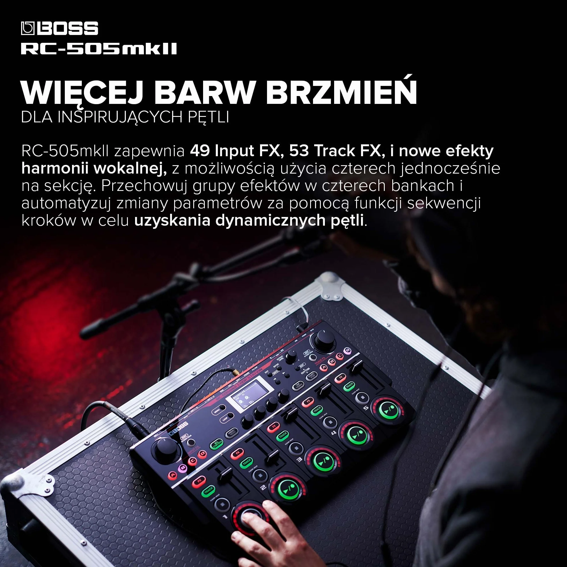 BOSS RC-505MKII Loop Station, Magia Zapętlania na Wyciągnięcie Ręki