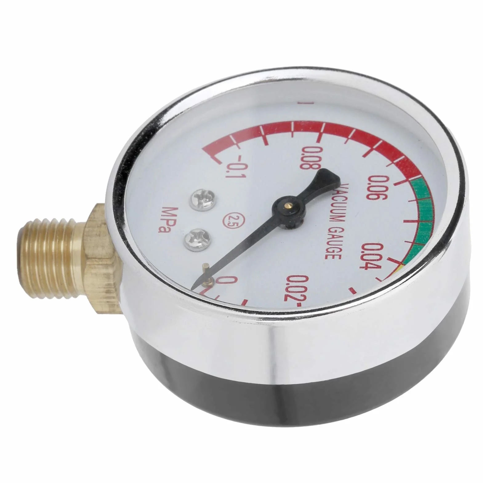 Manometr próżniowy, manometr gwintu zewnętrznego G1 / 4, do dojenia gazowego wody akwakultury