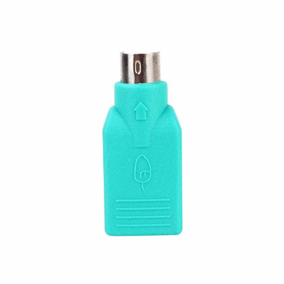 VGEBY Adapter USB żeński na PS2 męski wymienny konwerter USB dla klawiatury i myszy