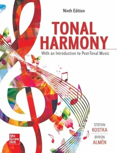 Tonal Harmony: With an Introduction to Post-tonal Music