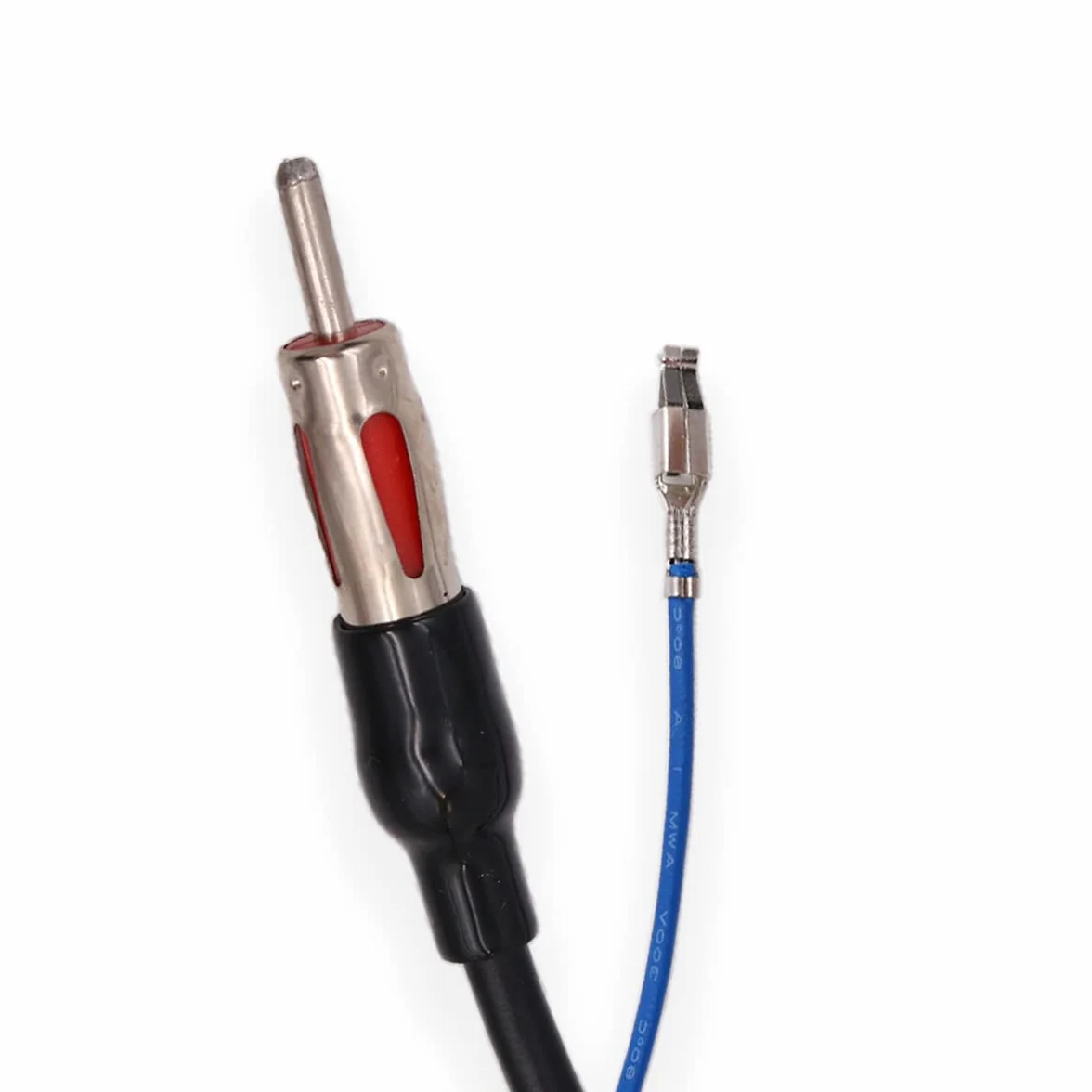 Namvo Antena do radia samochodowego Podwójne niezależne gniazda FAKRA do gniazda radiowego 1DIN Kompatybilne z uniwersalnym samochodowym zestawem stereo FM AM Samochodowy sprzęt audio Radio Odbiorniki radioodtwarzacza stereo