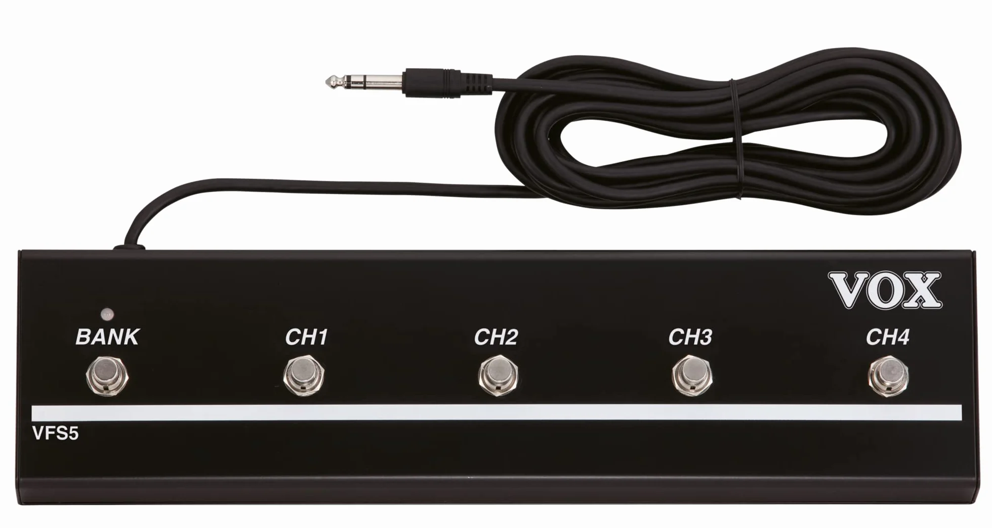VOX VFS5 5 Channel Footswitch for VOX VT20+, VT40+, VT80+, VT120+, VT15, VT30, VT50, VT100, VX I, VX II, AV30, AV60 and VTX Series