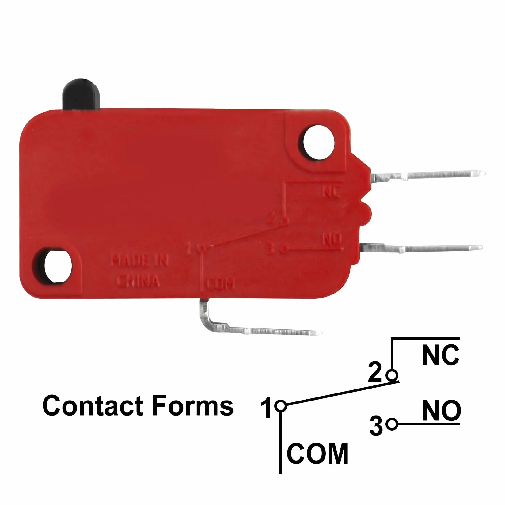 Heschen mikro przełącznik V-16-1C25 SPDT wtyk typ 16A 250 V AC 5 szt.